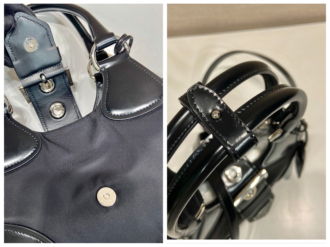 Pra*a moon handbags 1ba381-22.5*16*7.5cm