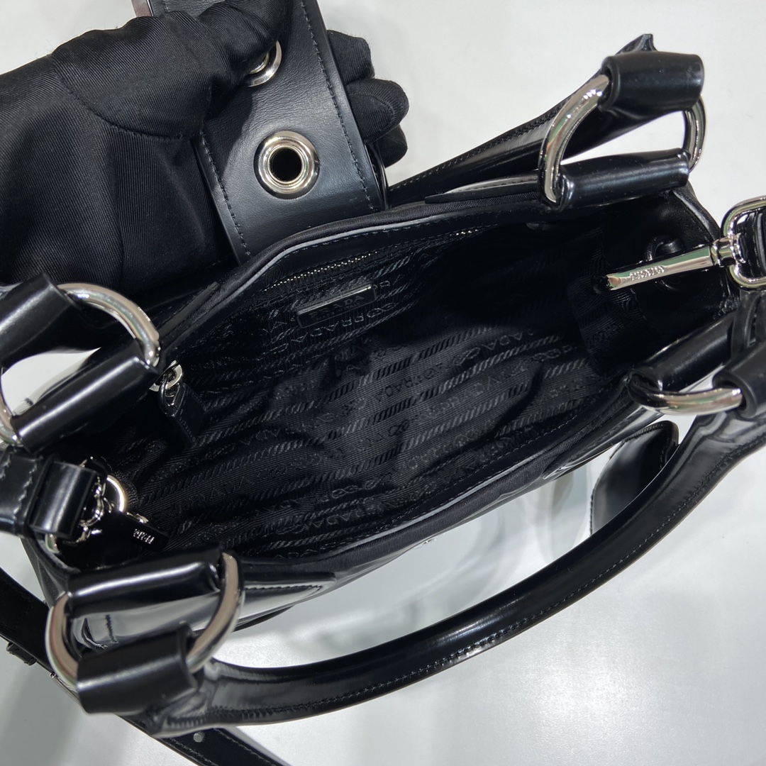 Pra*a moon handbags 1ba381-22.5*16*7.5cm