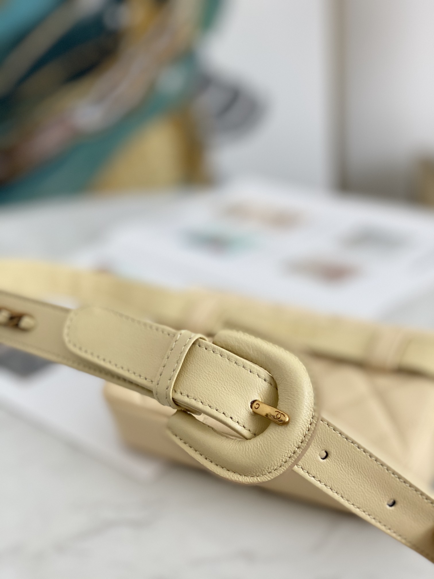 Ch@nel Waist Bag-18*3.5*12CM