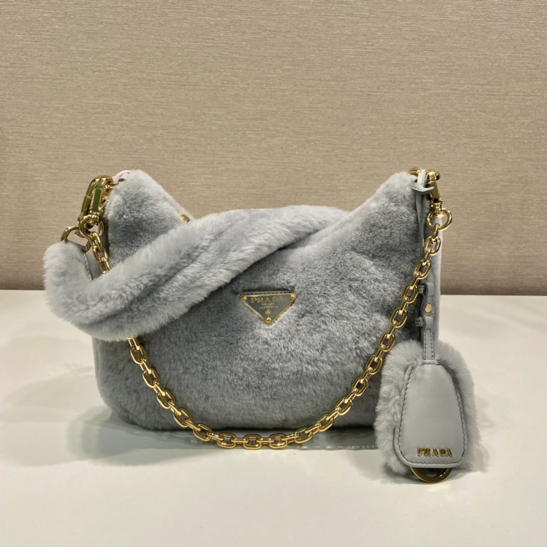 Pra*a system hobo bag-23*17*8cm