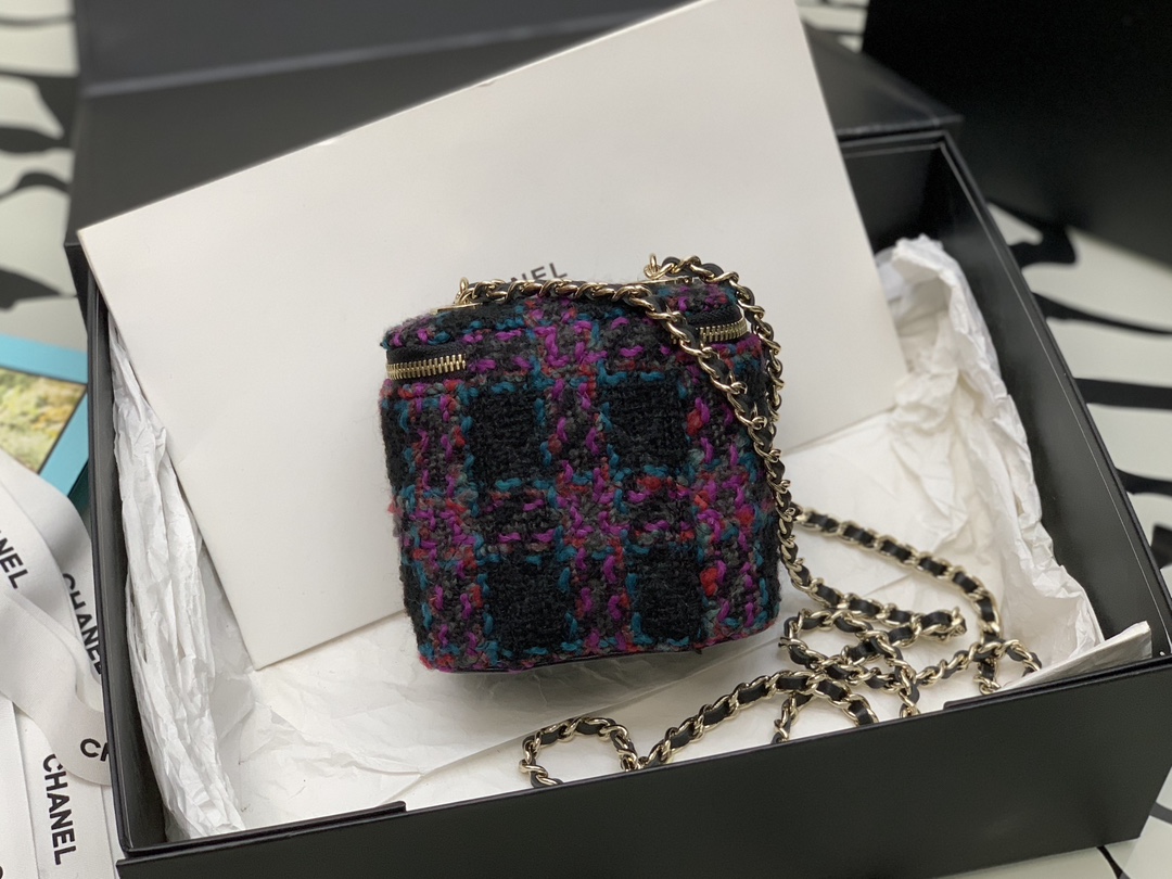 Ch@nel Mini Cosmetic Bag-8.5*11*76CM