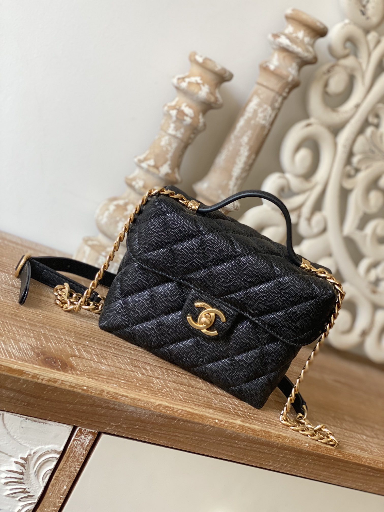 Ch@nel Mini Flap Bag-14.5*12.5x5.CM