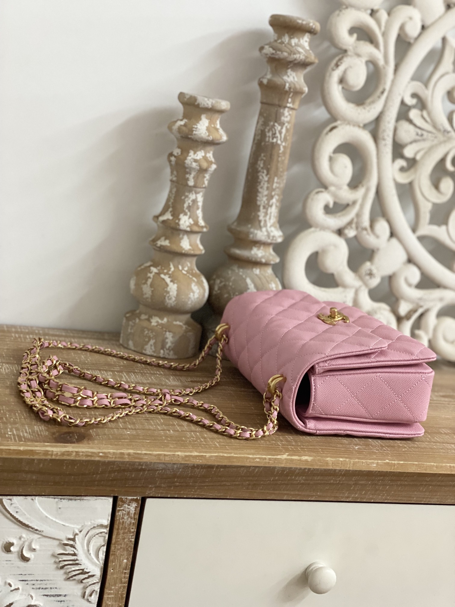 Ch@nel Flap Bag-13*20*9.5CM