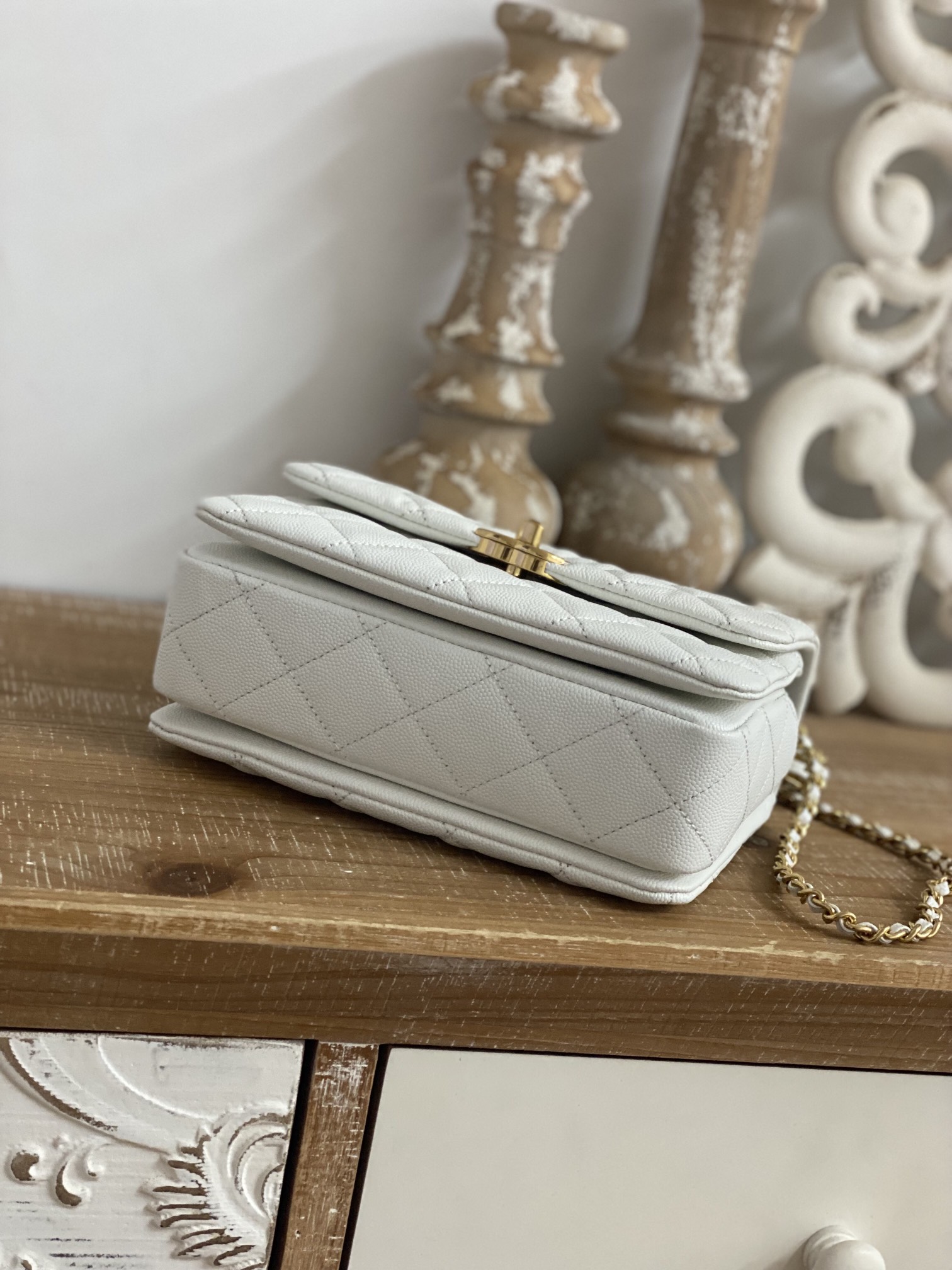 Ch@nel Flap Bag-13*20*9.5CM