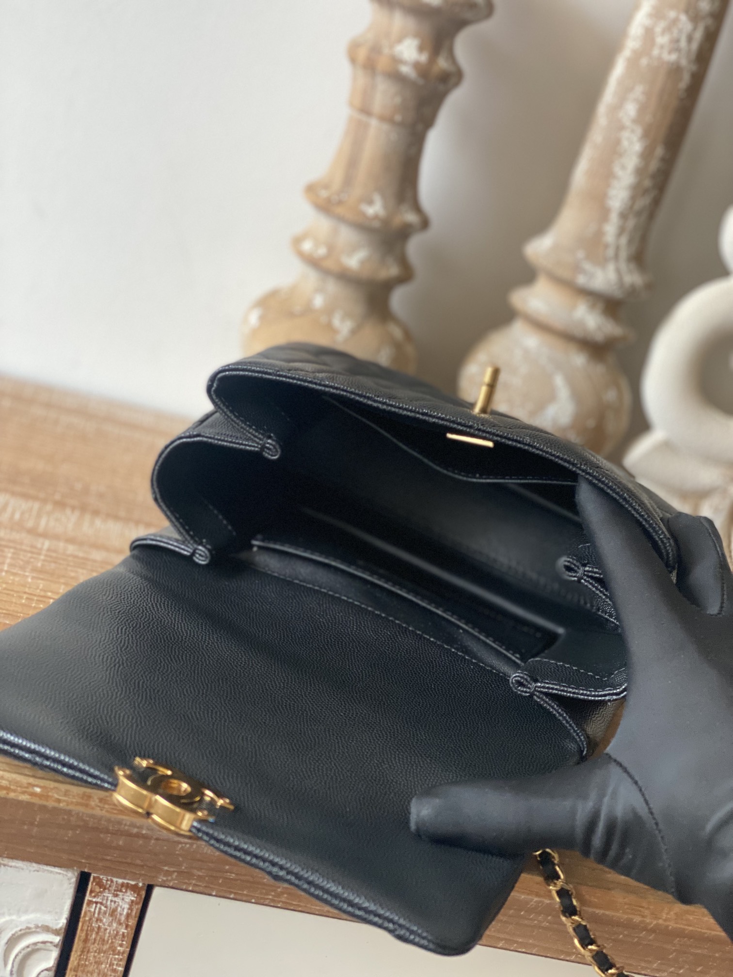 Ch@nel Flap Bag-13*20*9.5CM