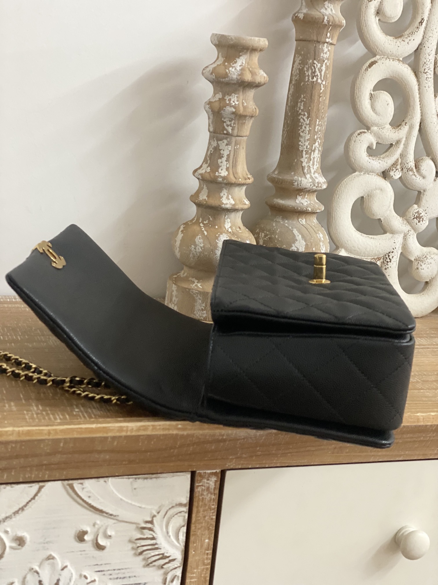 Ch@nel Flap Bag-16*23*11.5CM