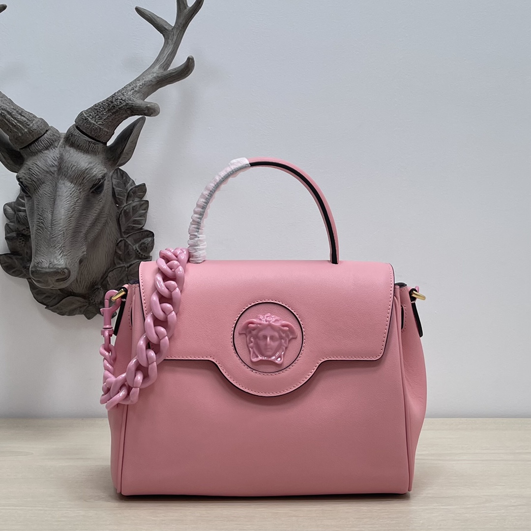 Versace LaMedusa 2021 Medium Handbags-25x15x22CM