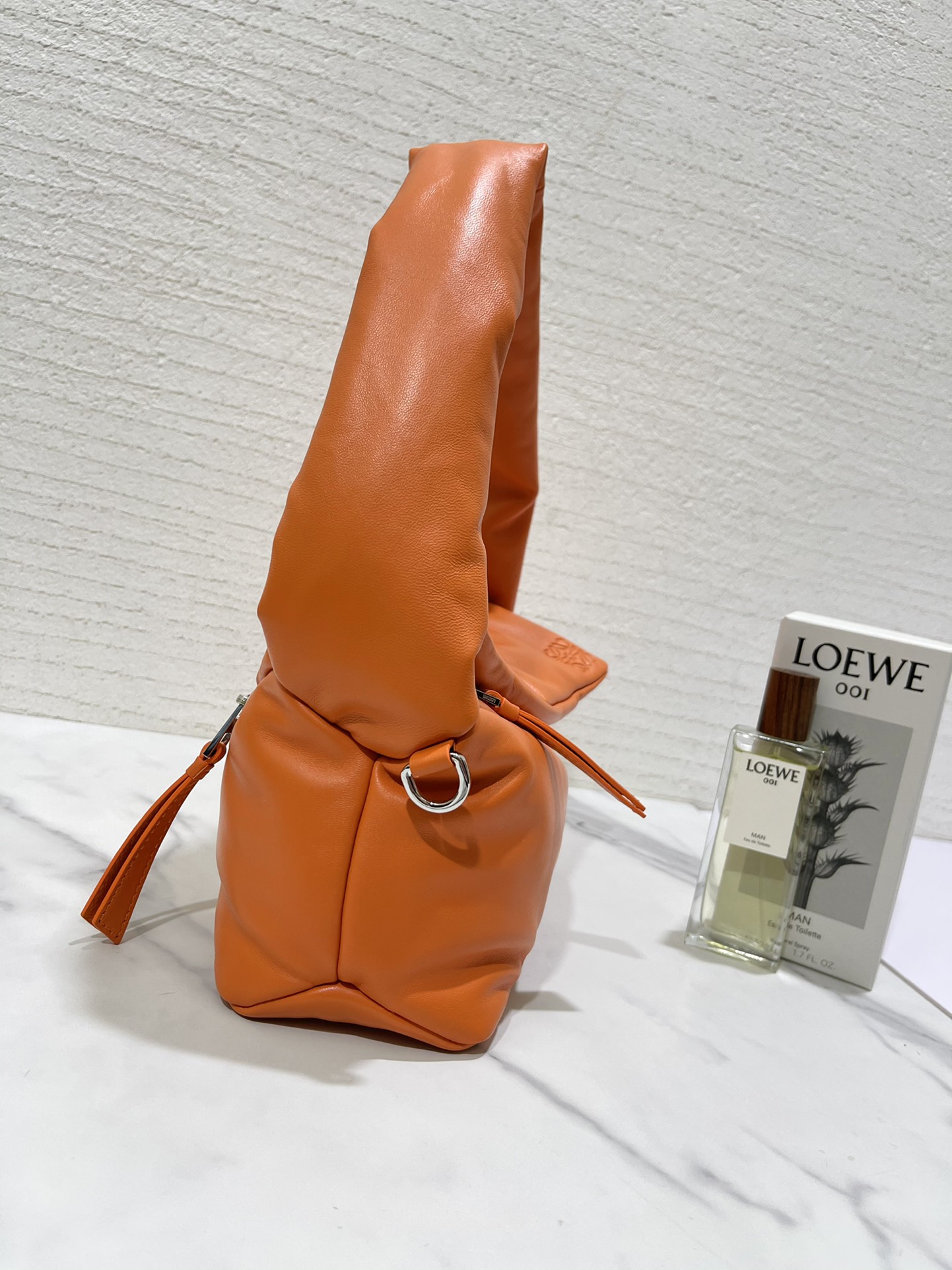 L0ew* puzzle puffer hobo bag-31*16*13cm