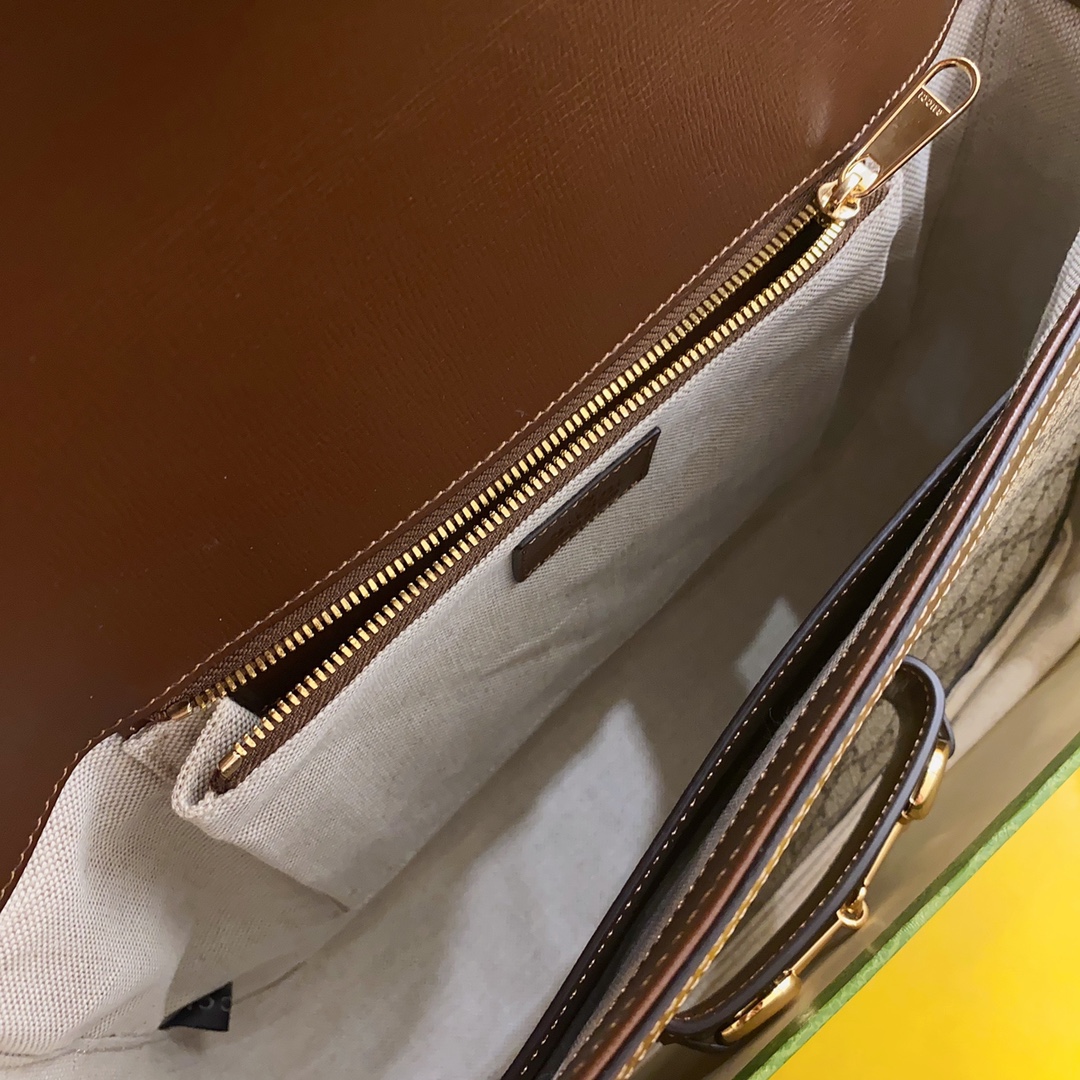 G*u*i 1955 horsebit shoulder bag-30*21*7.5cm