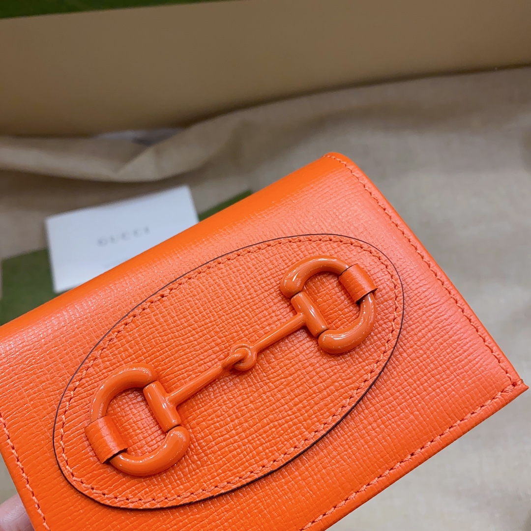 G*u*i 1955 horsebit wallet-11x 8.5 x 3cm