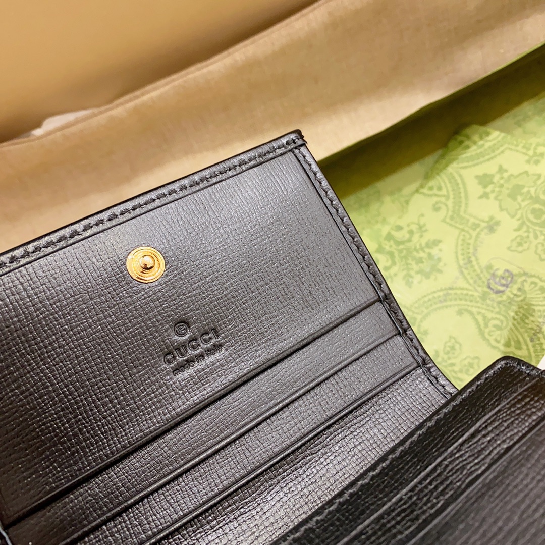 G*u*i 1955 horsebit wallet-11x 8.5 x 3cm