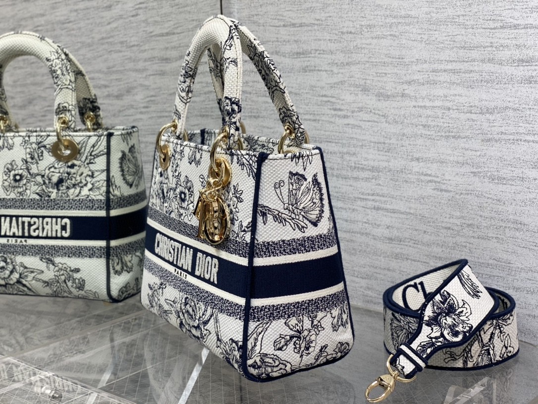 lady D*or handle bag-24cm