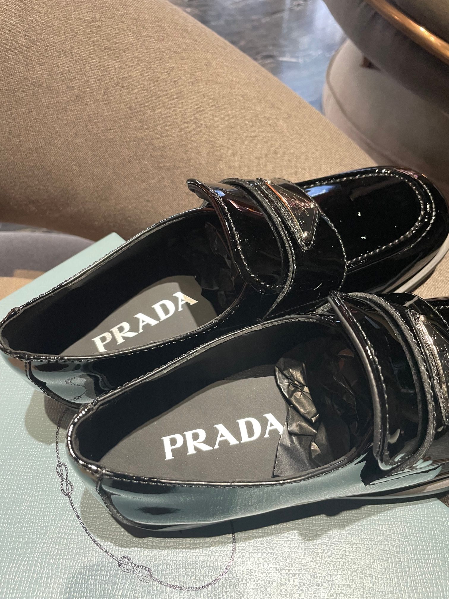 Pra*a boots 2023ss-3cm
