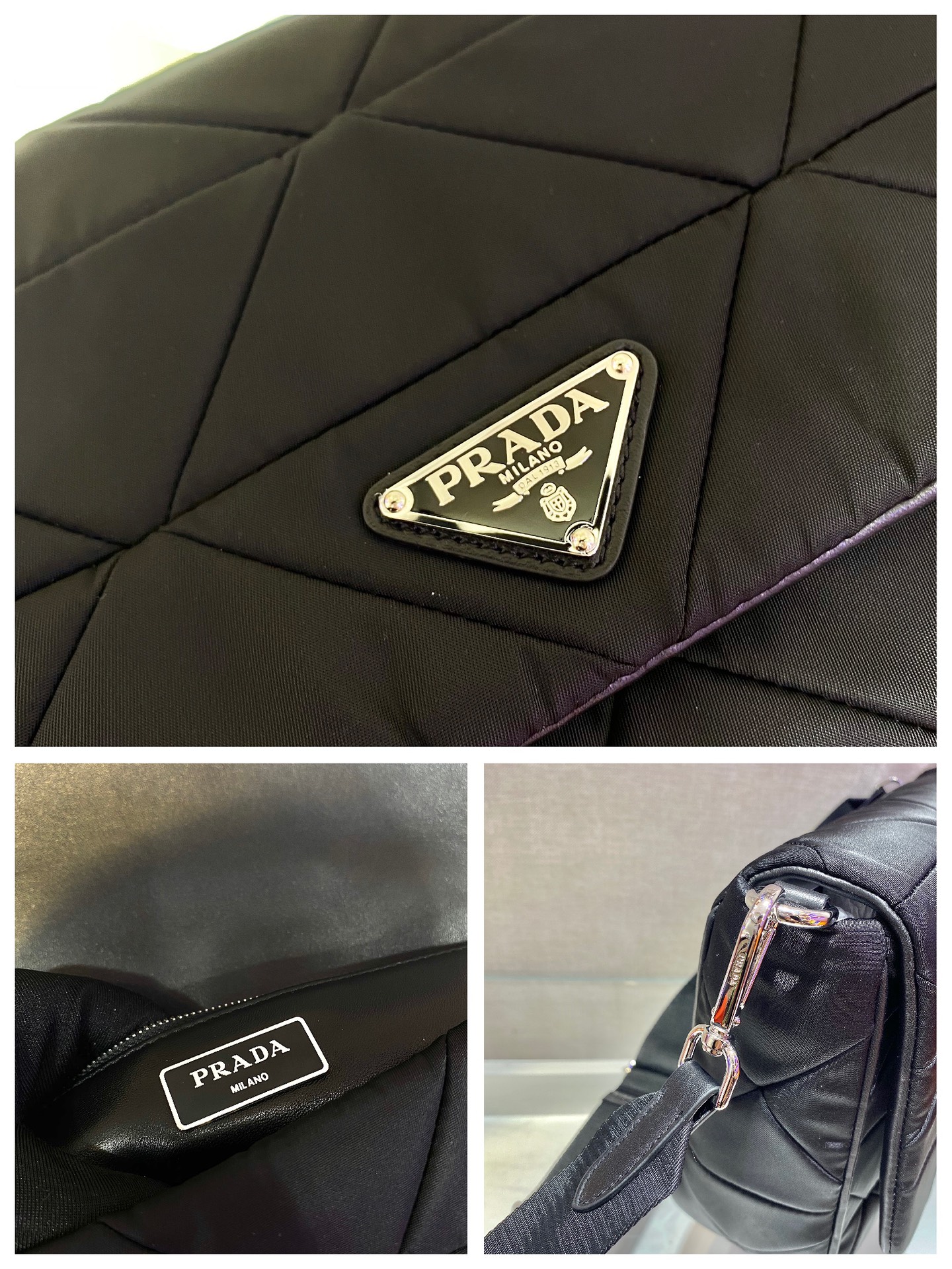 Pra*a bag 1bd291-28*18*7.5cm