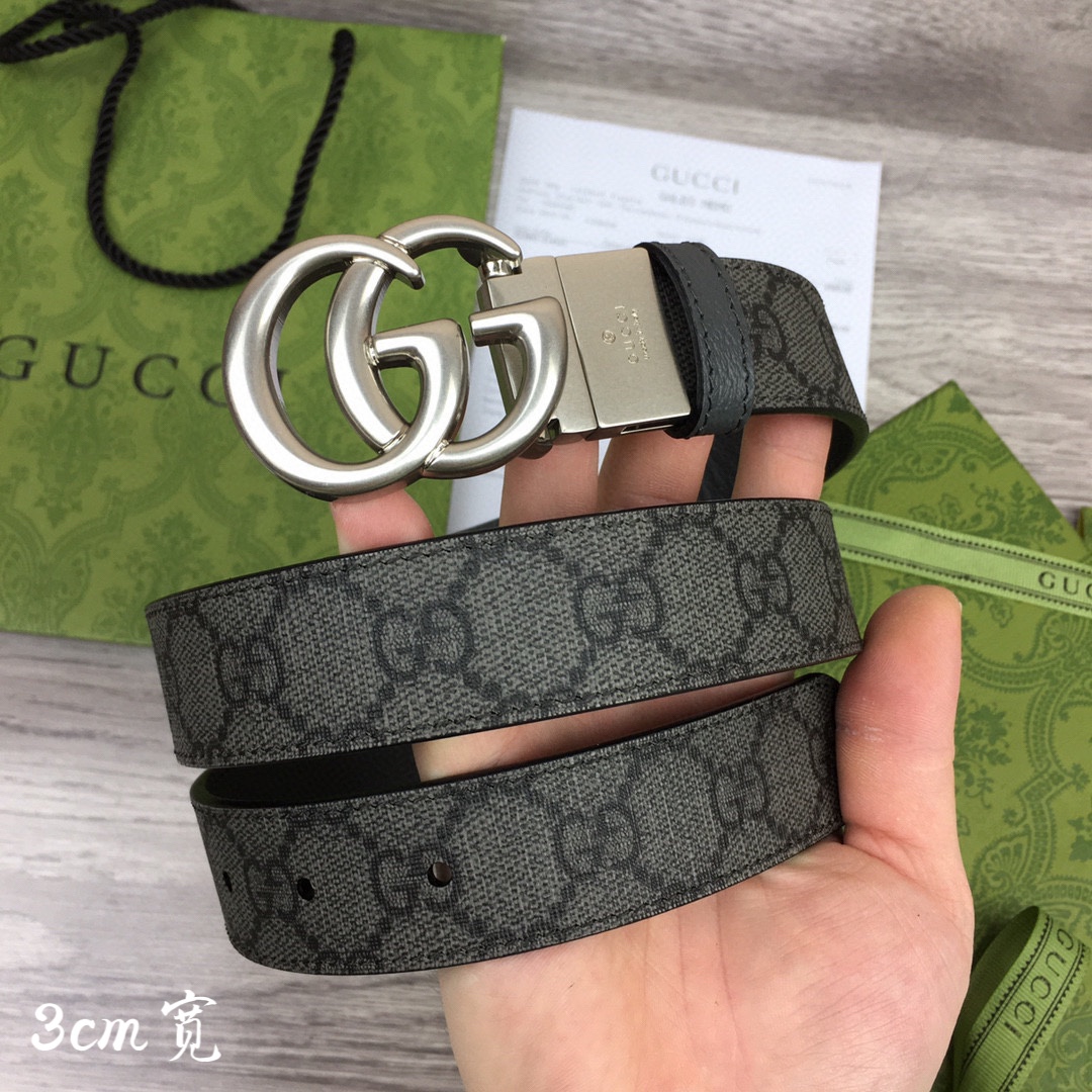 G*u*i belt-3cm