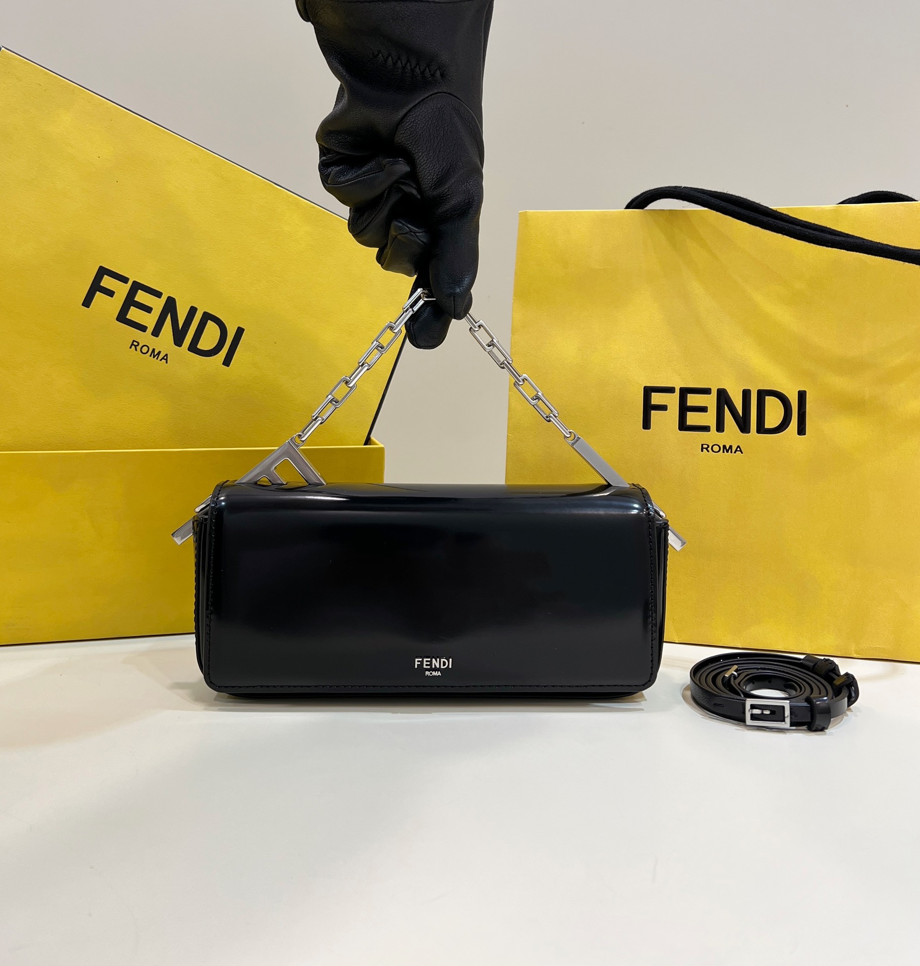 F**di nano f bag-23*7*13cm