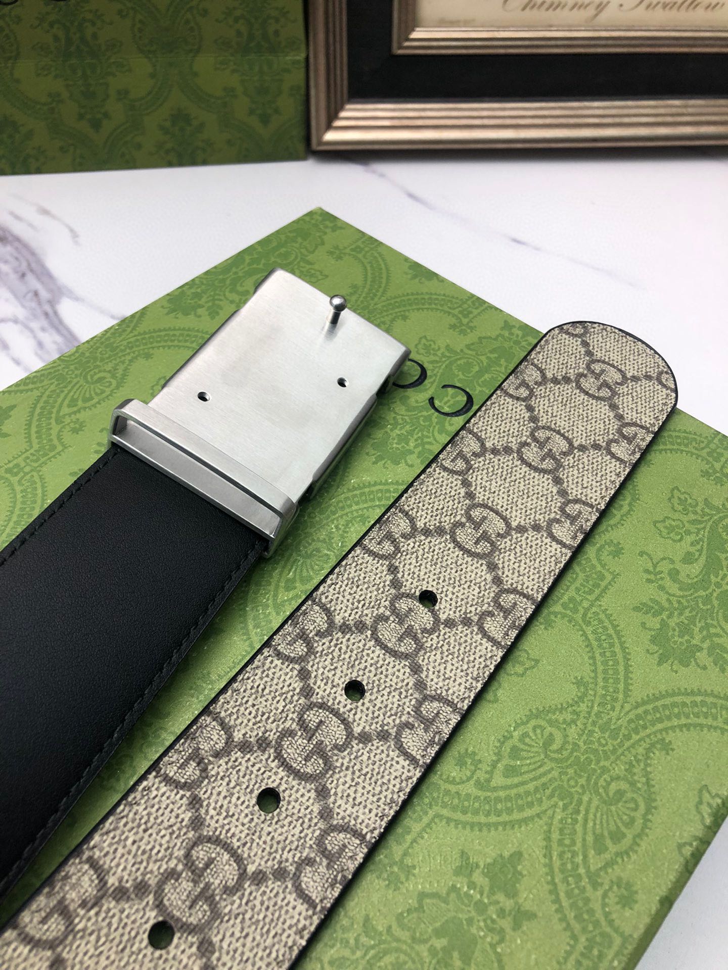 G*u*i belt-3.8cm
