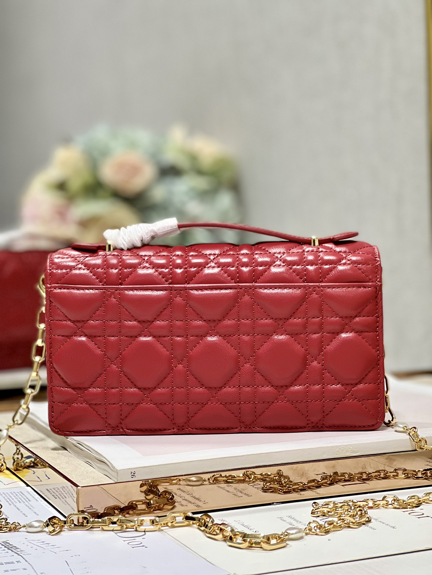 lady D*or bag-21 x 11.5 x 4.5ccm