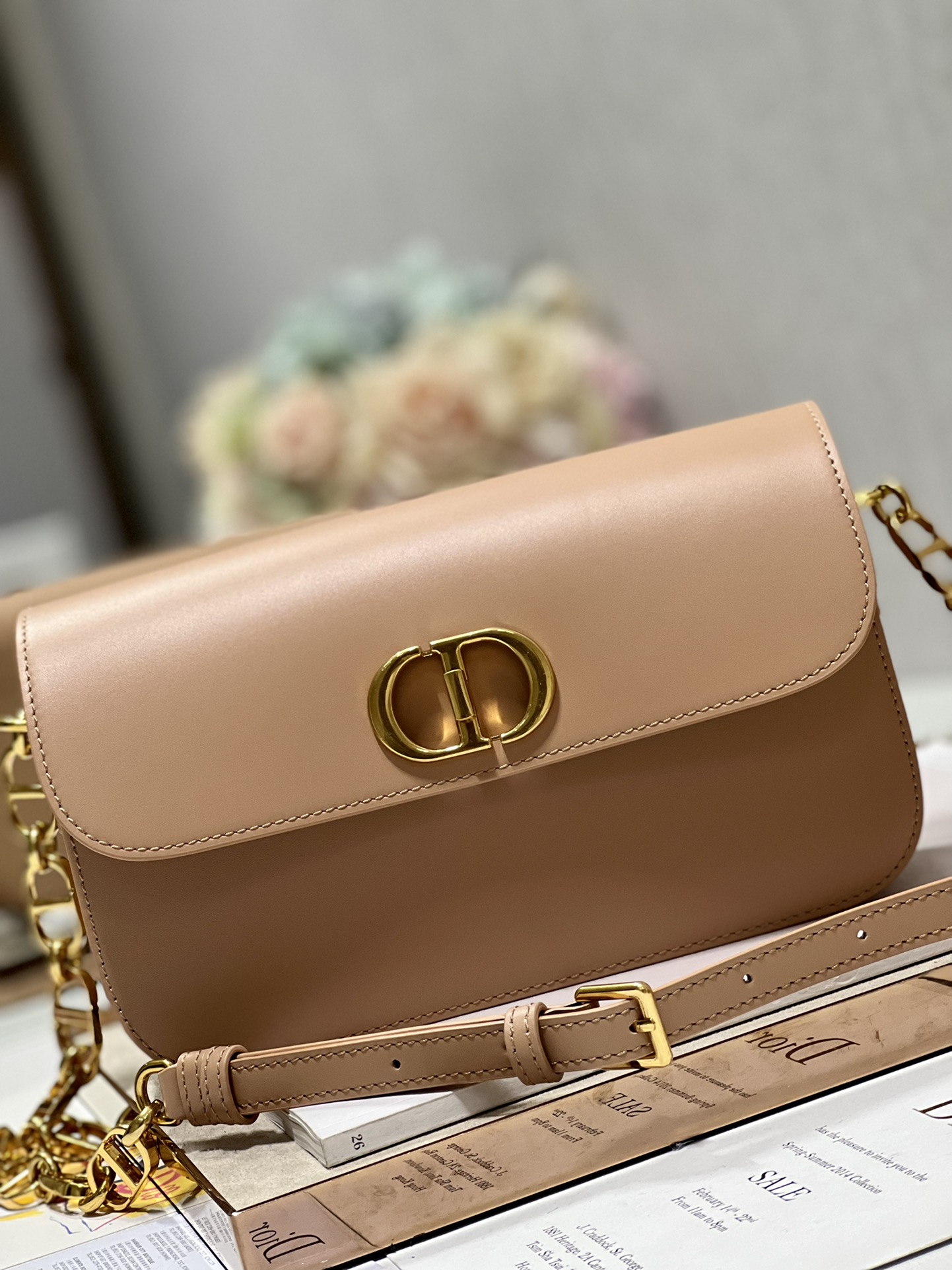Di0r 30 Montaigne Avenue Bag-22.5×12.5×6.5CM
