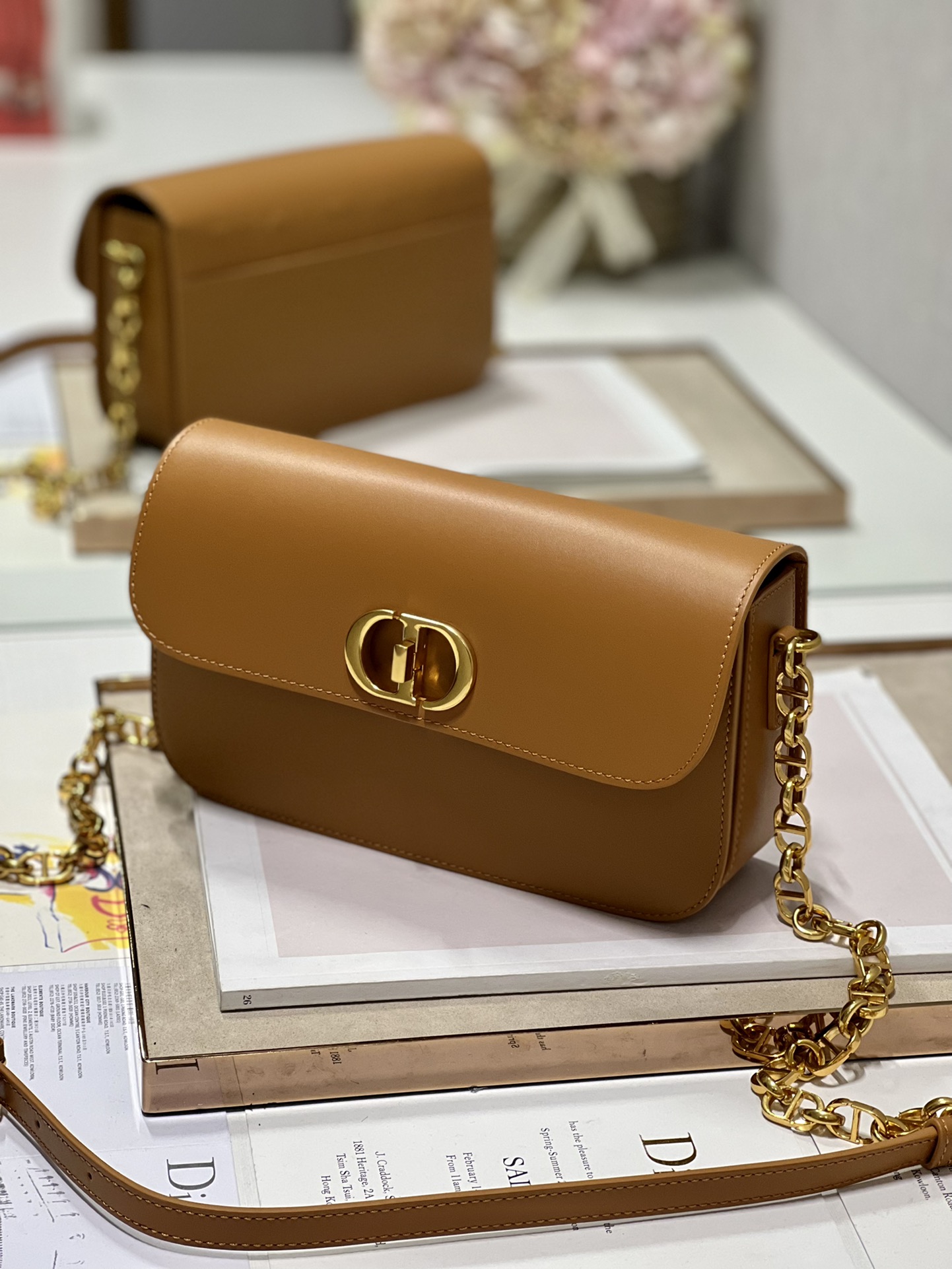 Di0r 30 Montaigne Avenue Bag-22.5×12.5×6.5CM
