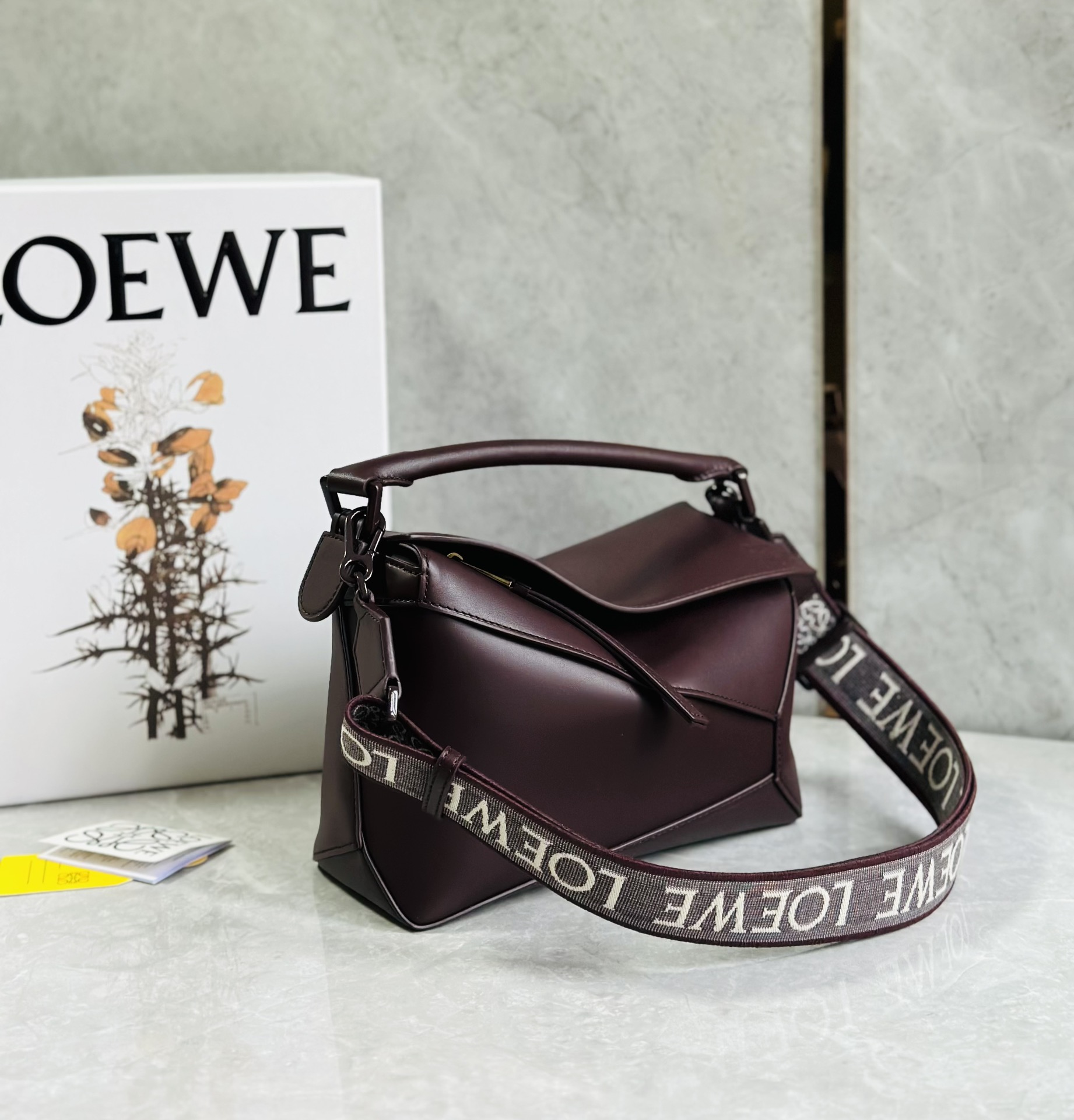 L0ew* puzzle small bag-24*10*14cm