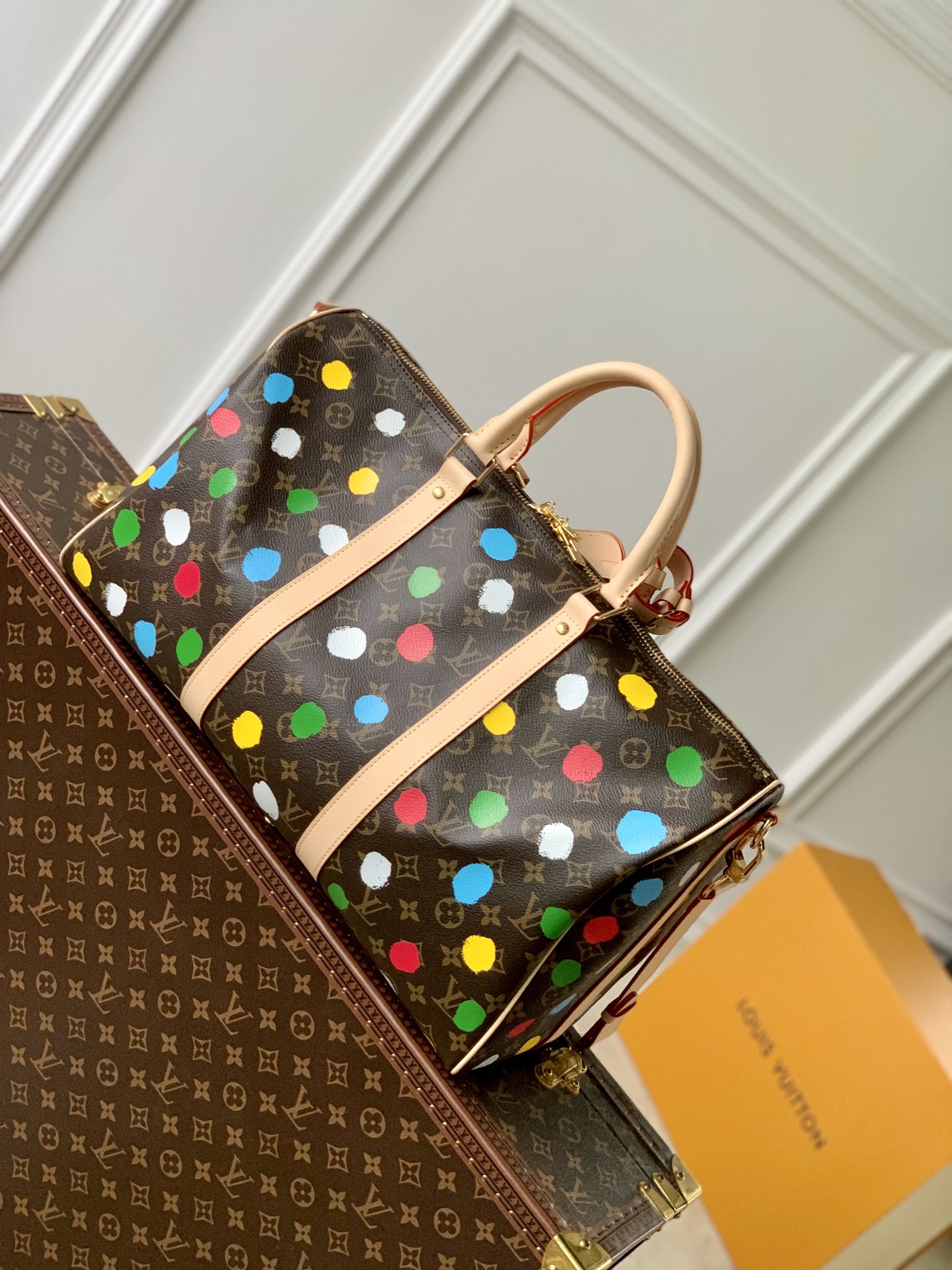 l0*is V*t0n keepall bandoulière 45-m46377-45 × 27 × 20cm