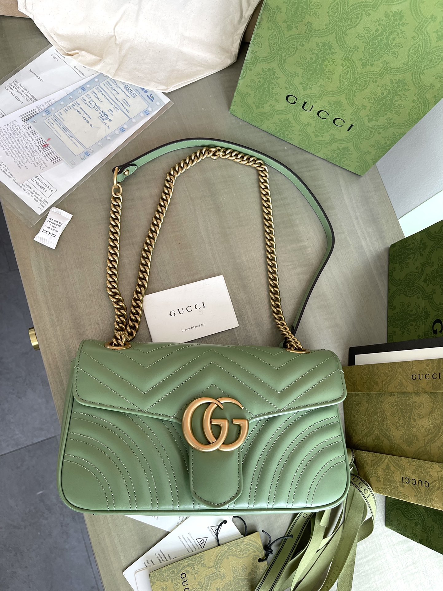 G*u*i marmont bag-26*15*7cm