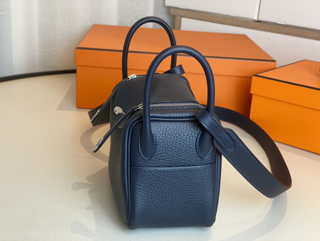 H**mes lindy 19-togo leather-19cm