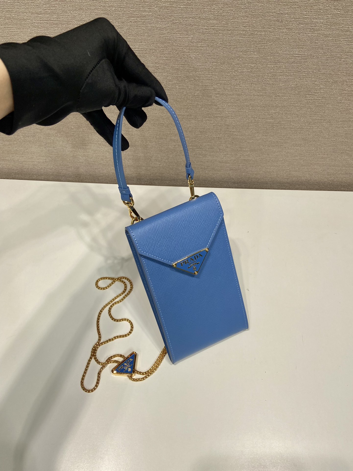 Pra*a 1bp050 phone bag-10.5*18*3cm