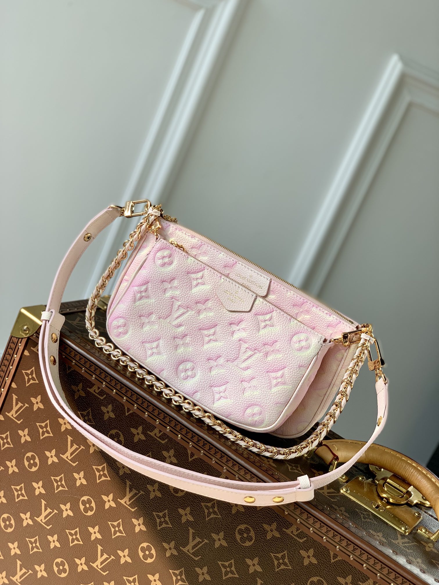 l0*is V*t0n multi pochette accessoires m46180-24*13.5* 4cm