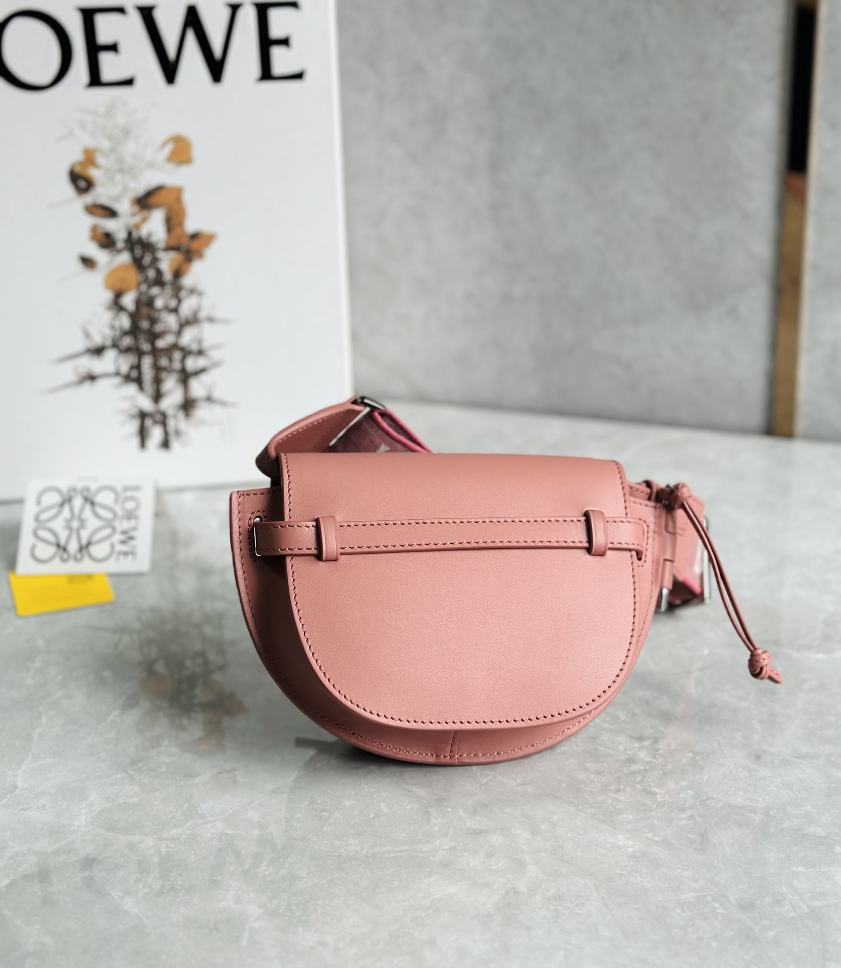 L0ew* mini gate dual bag-21*12.5*9cm