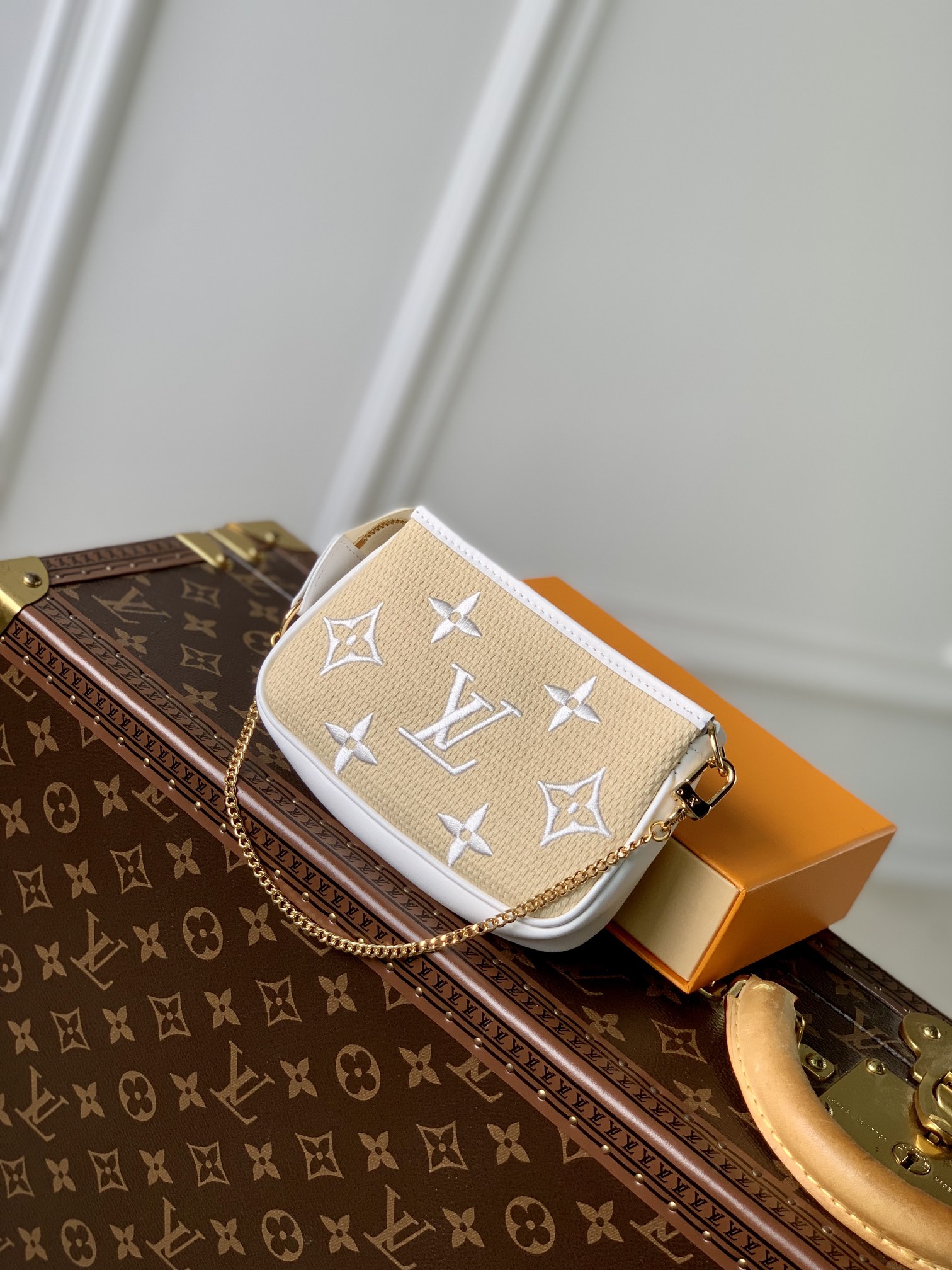 l0*is V*t0n mini pochette accessories-15.5 x 10.5 x 4cm