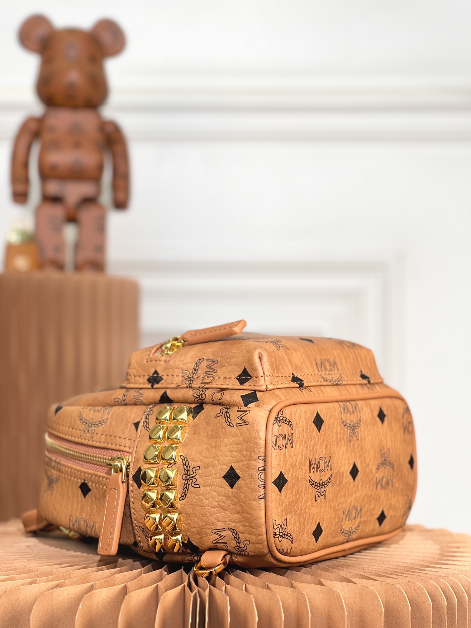 MCM Backpack-10.0 x 17.5 x 21CM