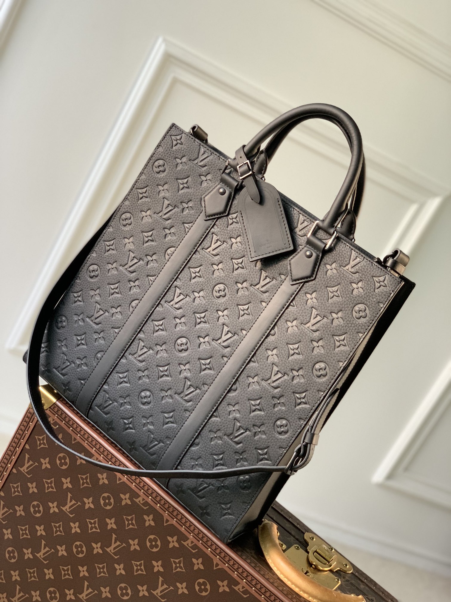 l0*is V*t0n sac plat handbags-36.5 x 38.0 x 9cm