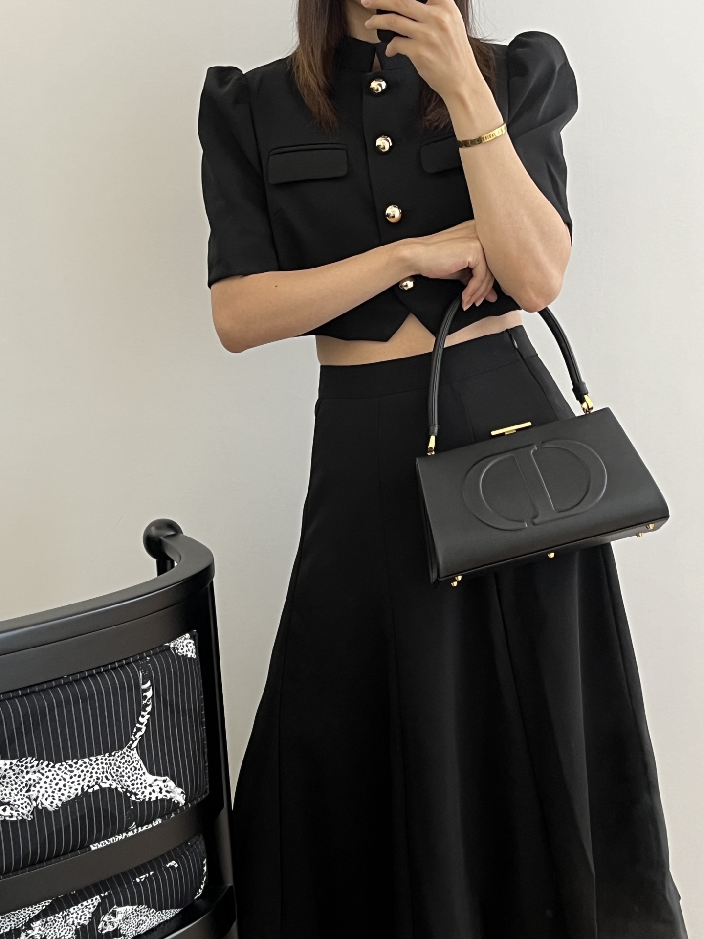 Di0r Evening Bag-26*9*14.5CM