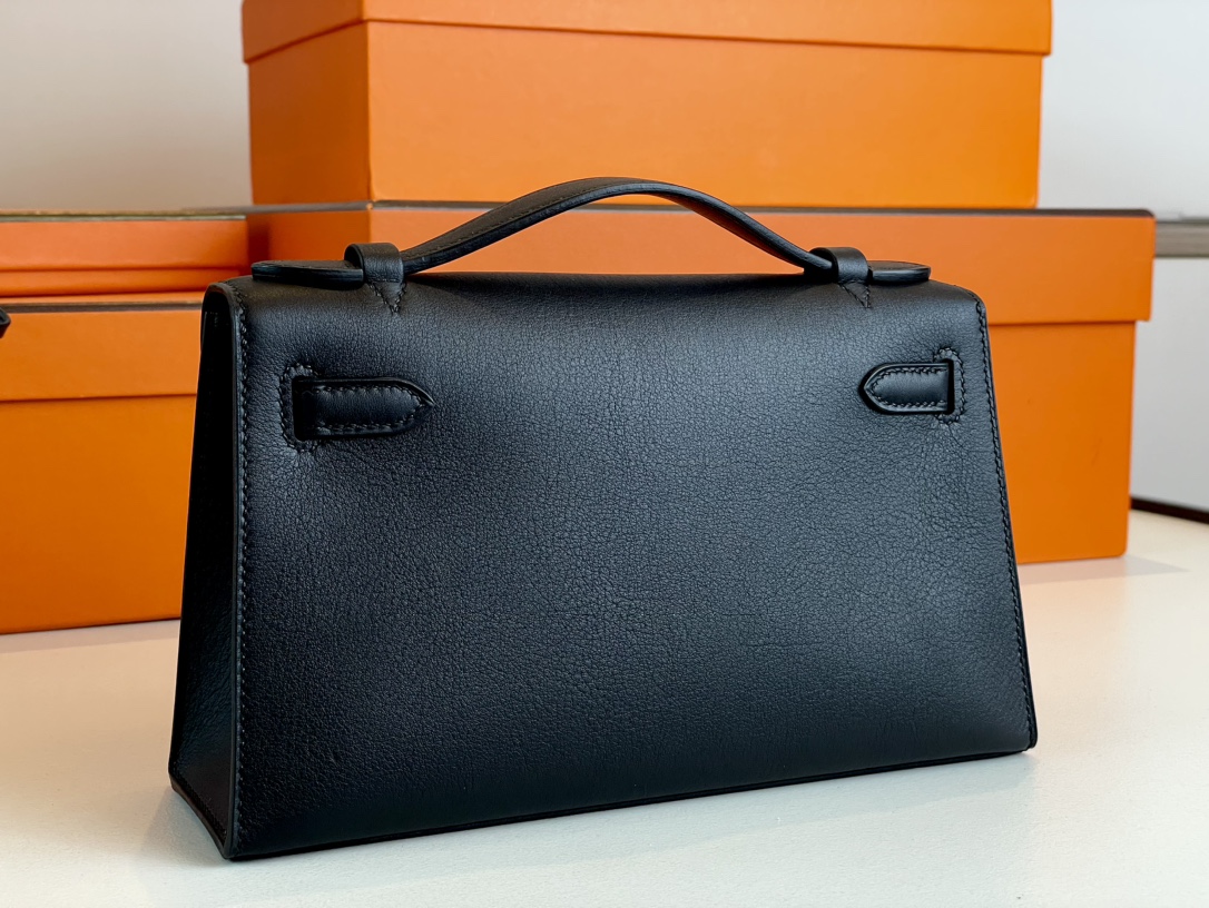 H**mes mini kelly pochette-epsom leather-22cm