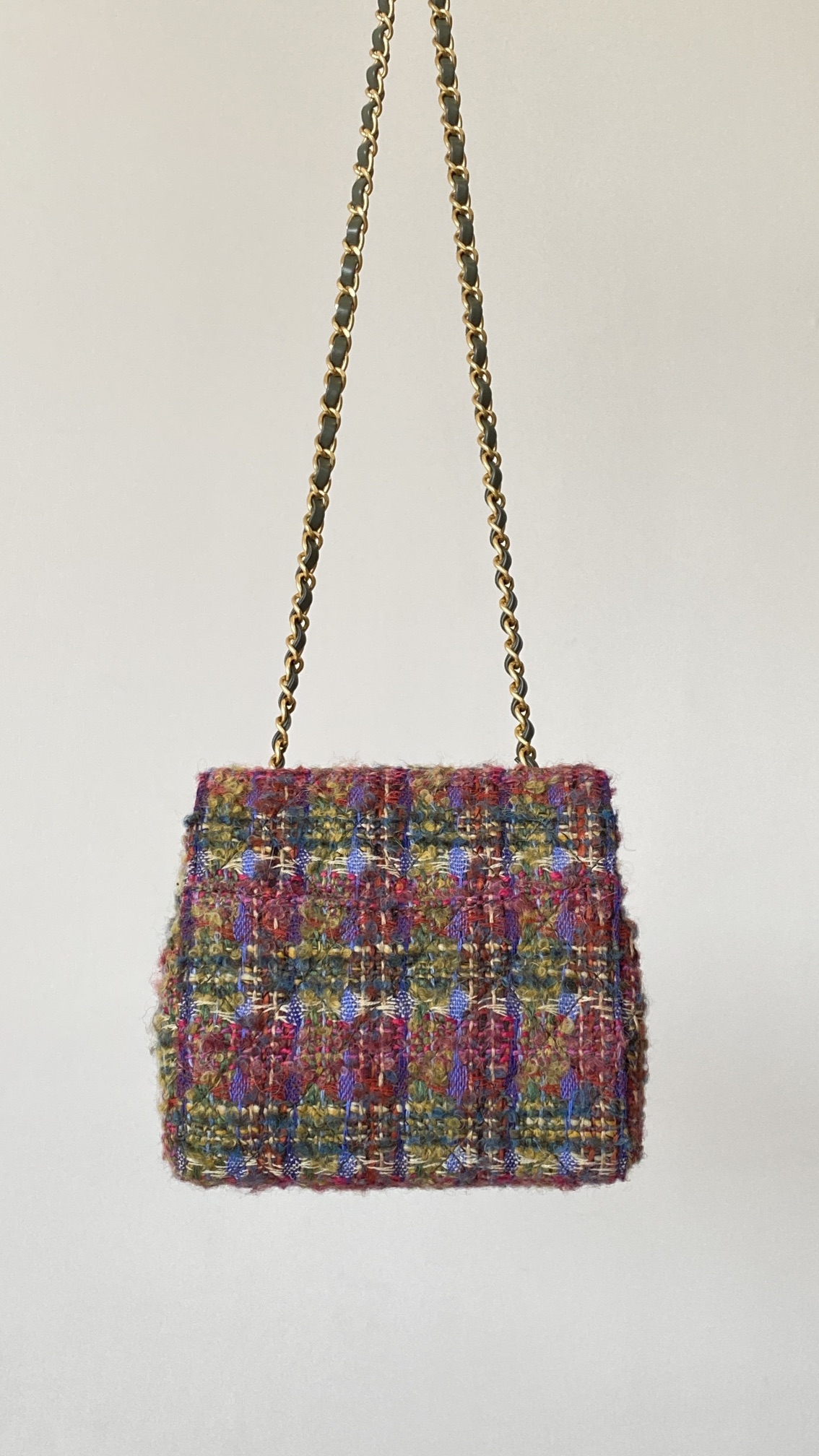 Ch@nel Flap Bag-17*14.5*7.5CM