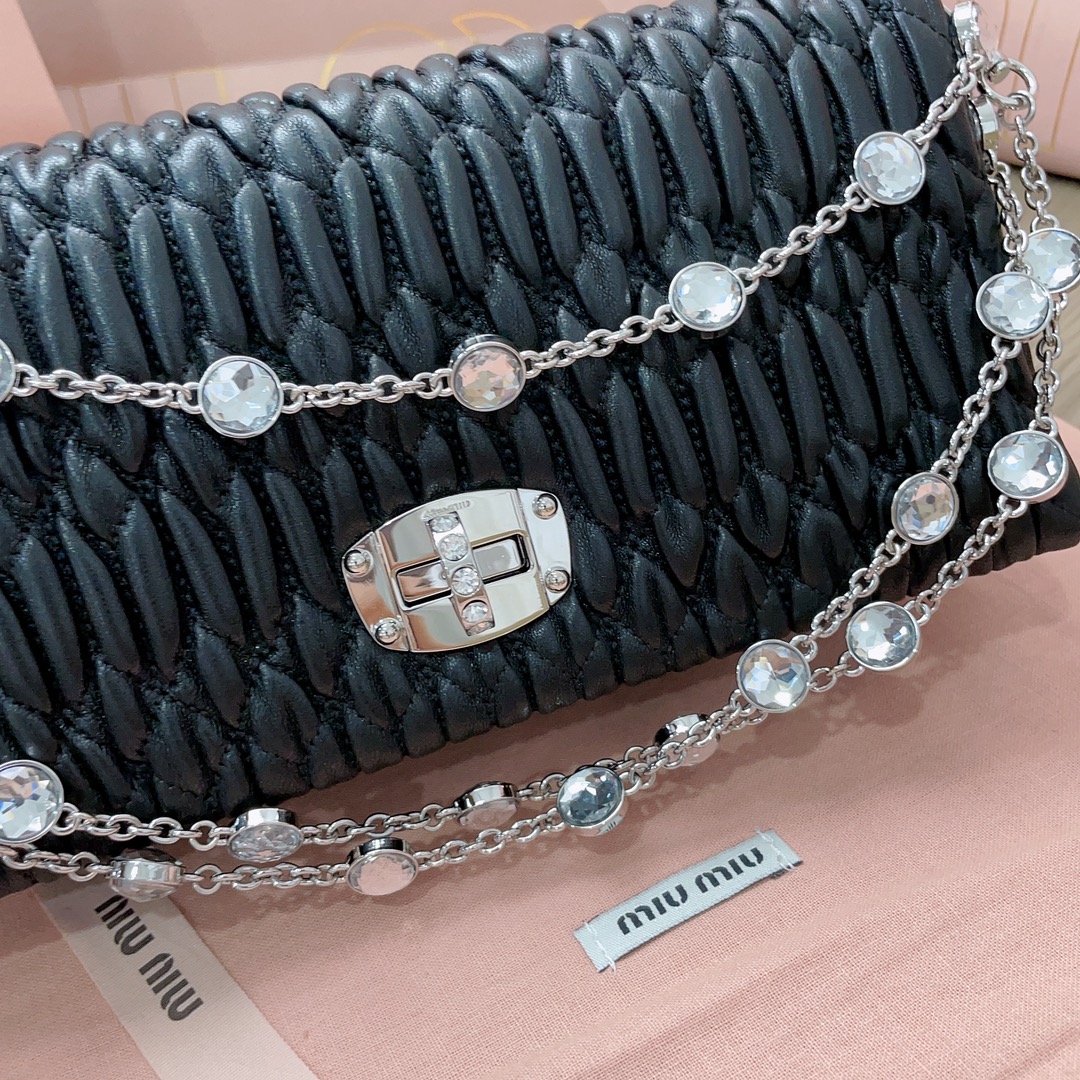 M*um*u chain bag-22.5*4.5*12cm