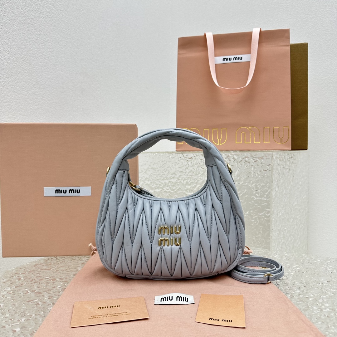 M*um*u wander hobo bag-20*6*17cm