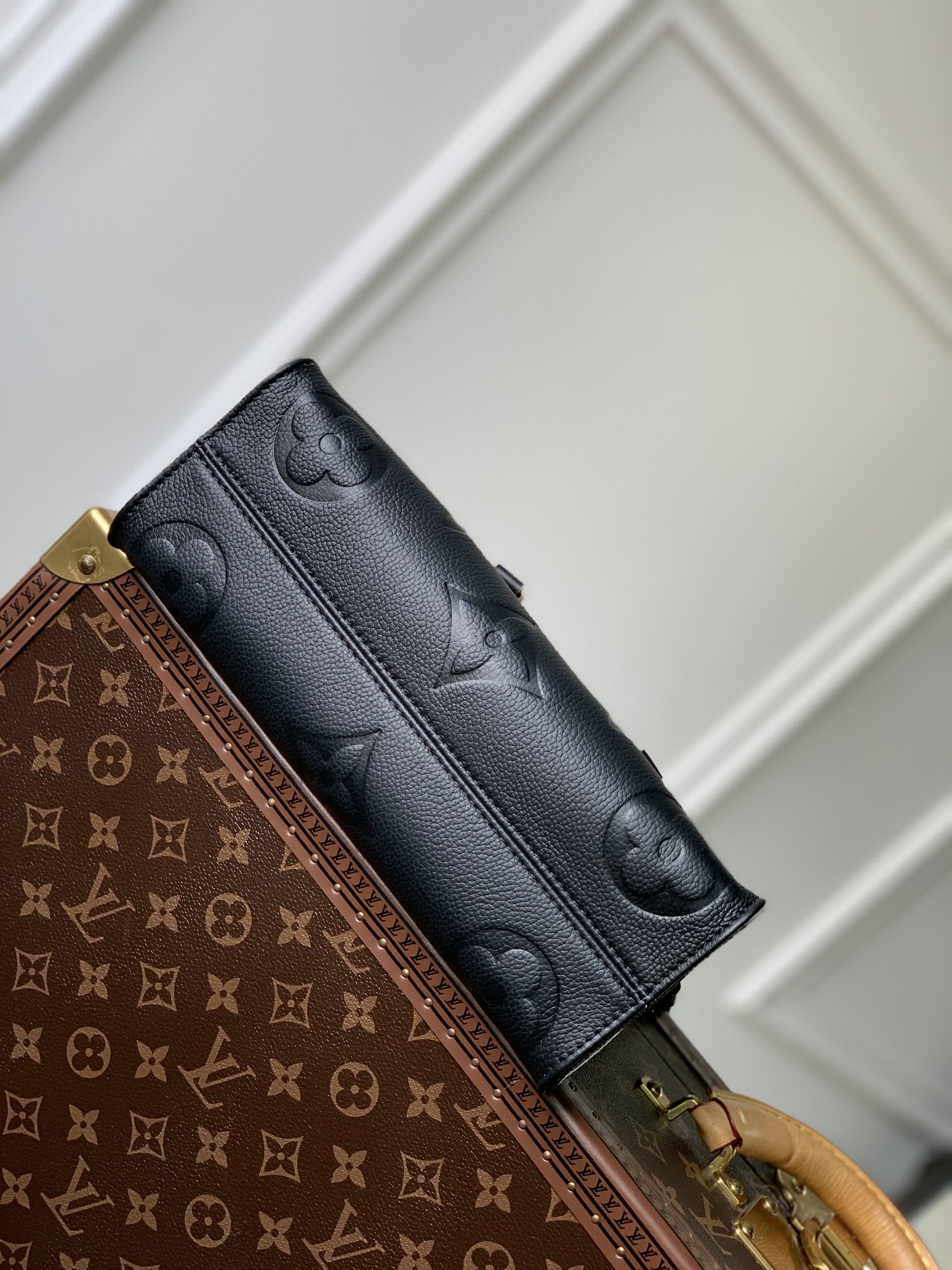 l0*is V*t0n onthego east west handbag-m23640-25*13*10cm