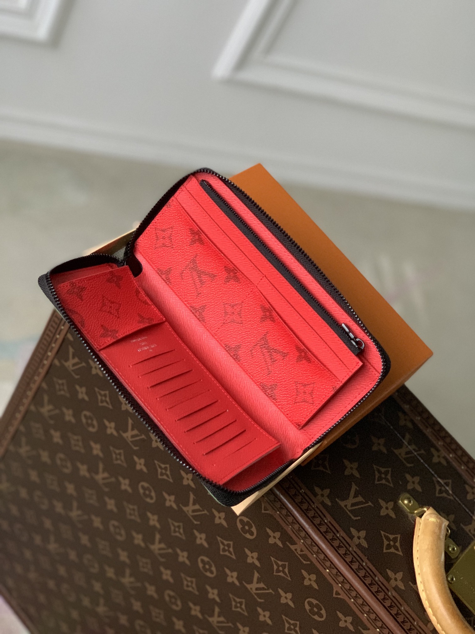 l0*is V*t0n zippy wallet m82529-20*10cm