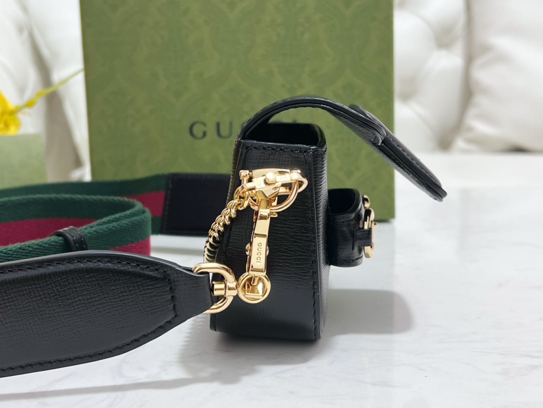 G*u*i gg horsebit 1955 bag-12*9*4cm