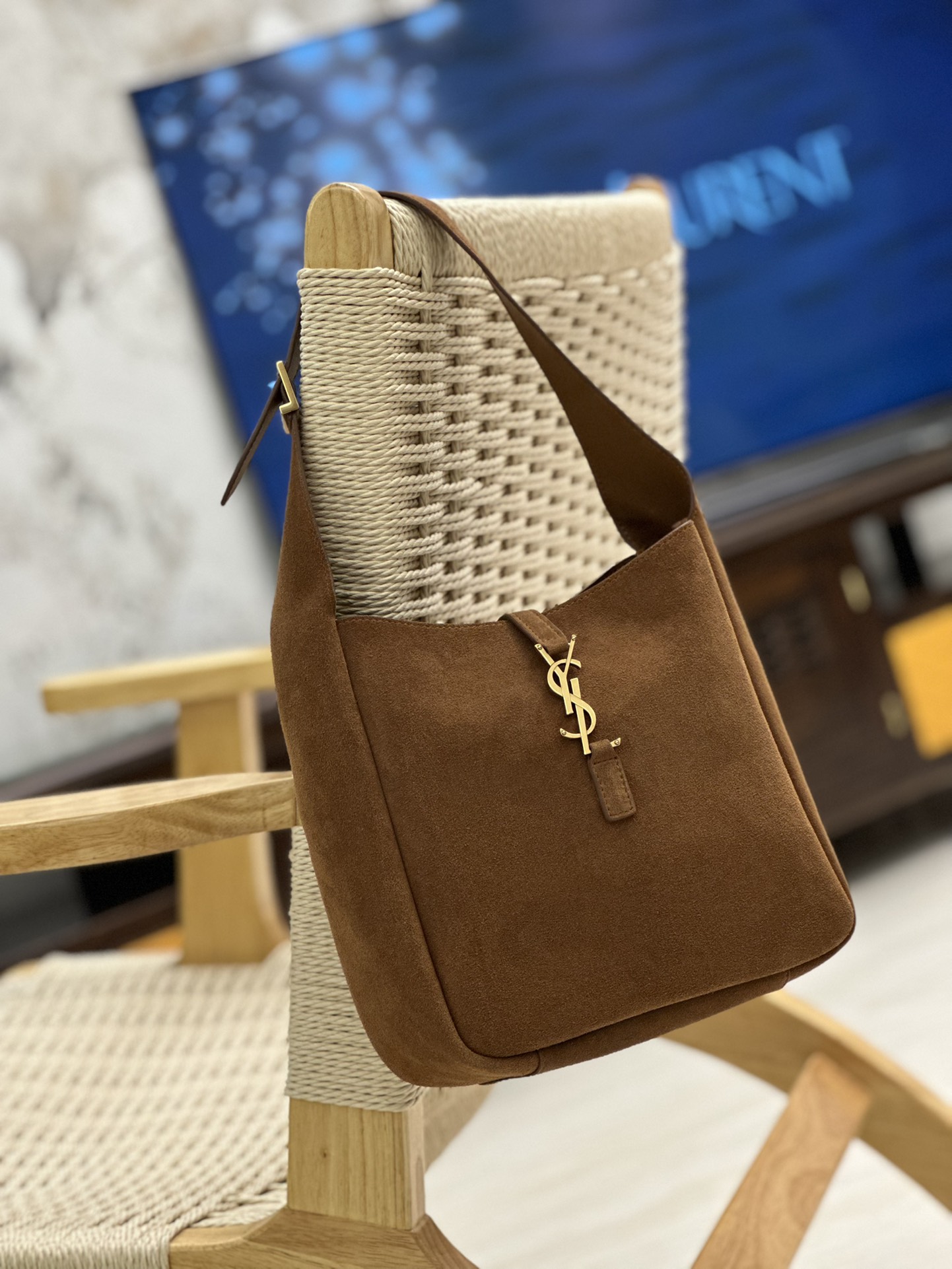 Y*L le5a7 vintage bag-23×22×8.5cm