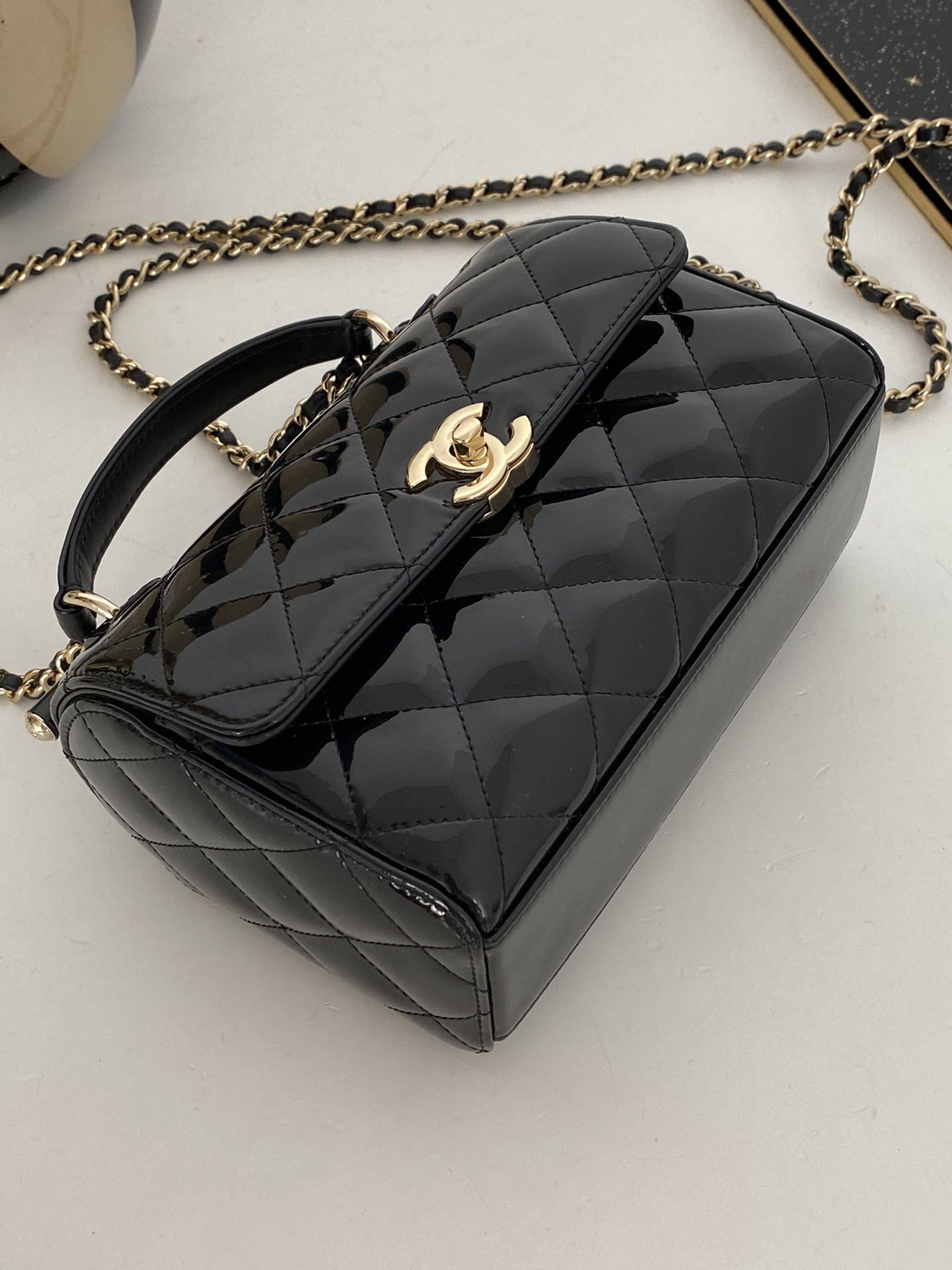 Ch@nel Flap Bag-18.5*13.5*7CM