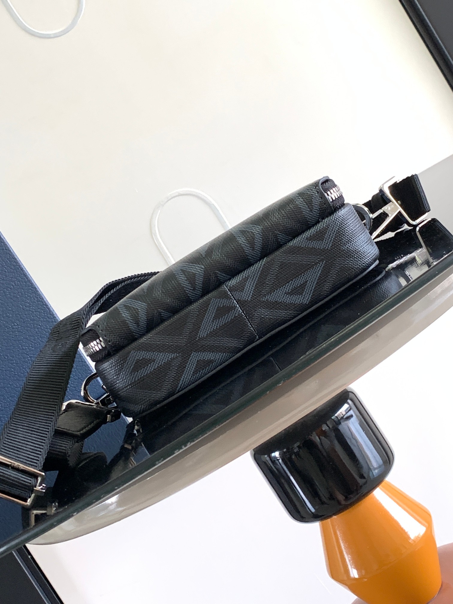 D*or oblique handlebag-17 x 12.5 x 55cm