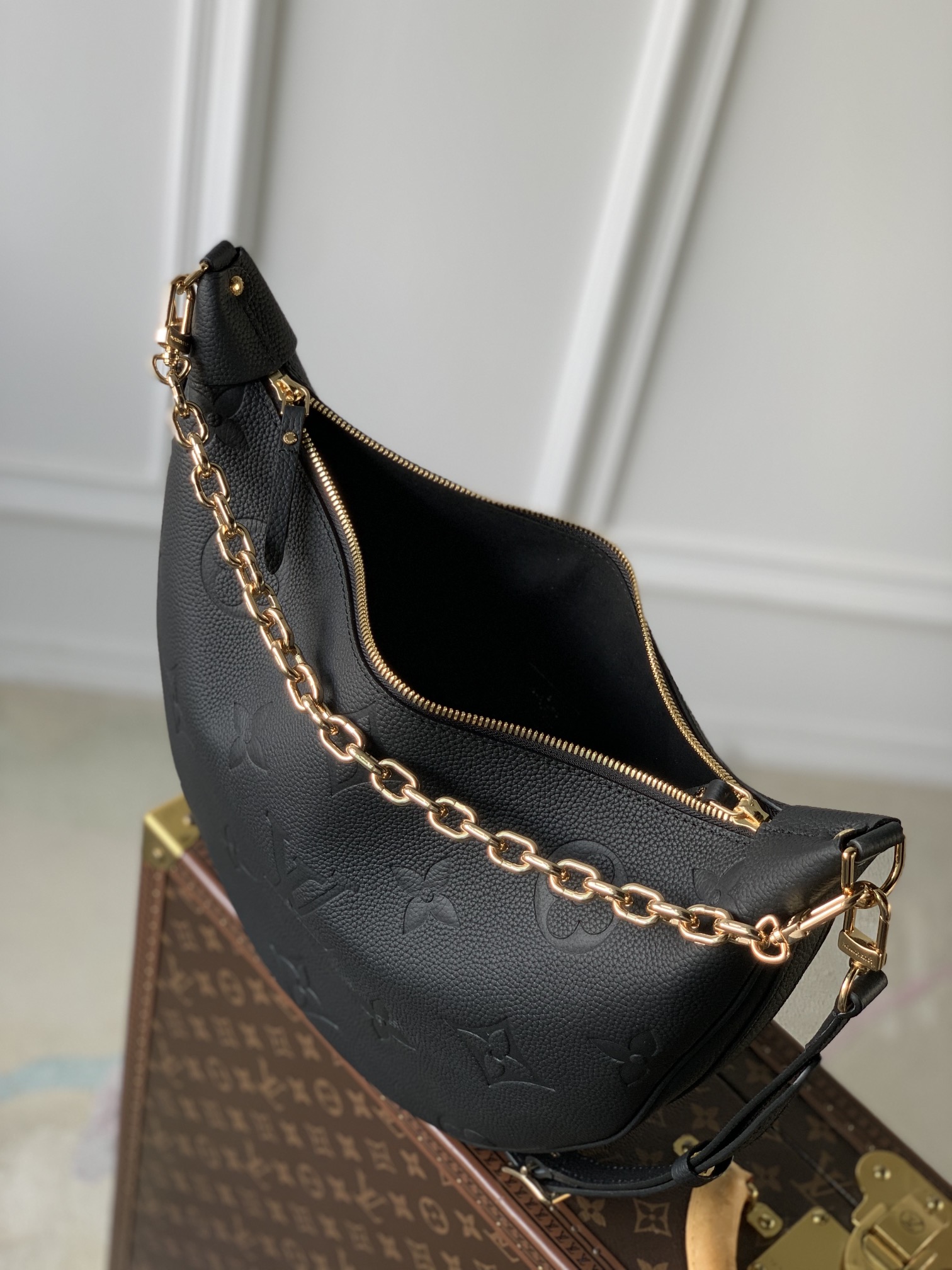 l0*is V*t0n loop hobo handbags-m46725-38*26*10cm