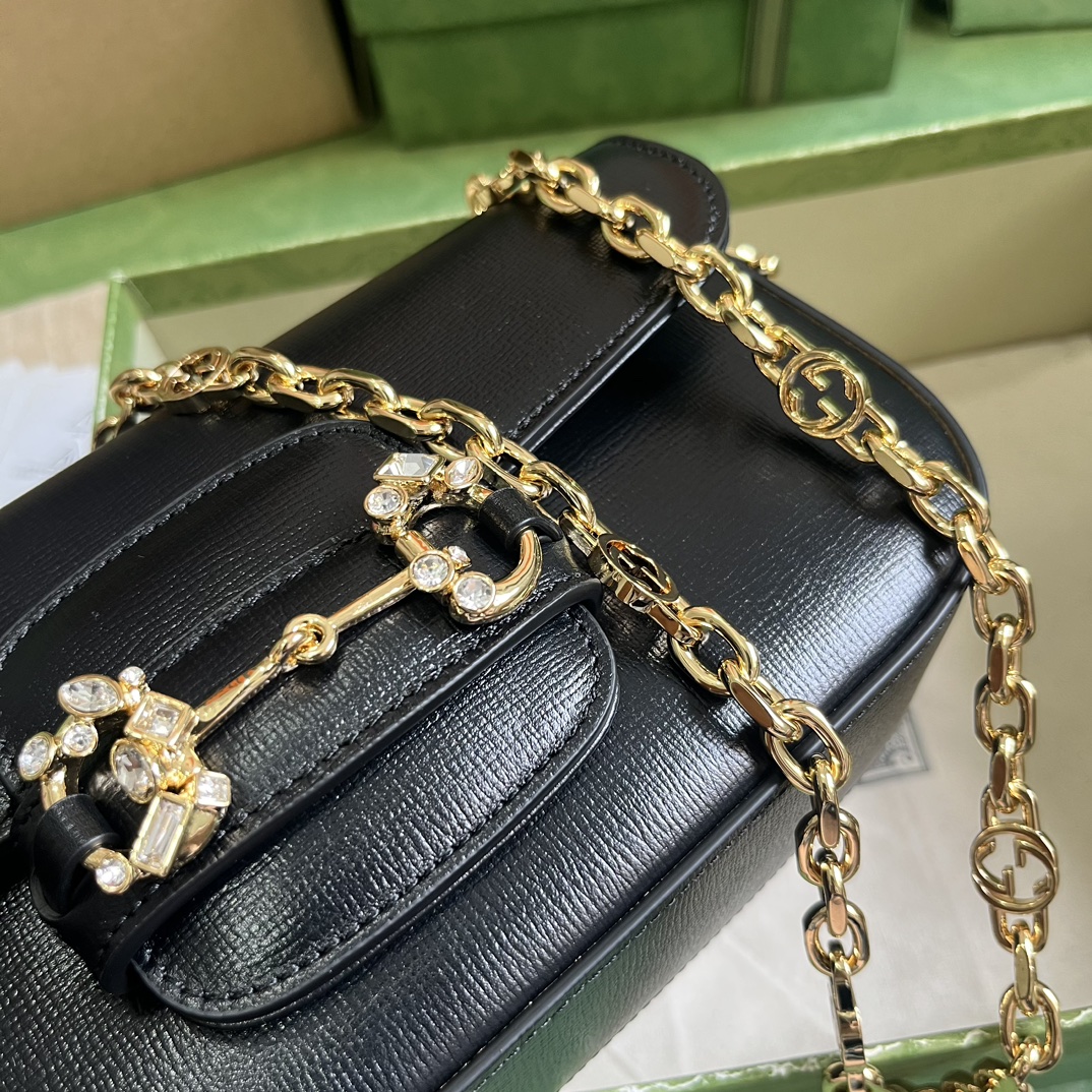 G*u*i G*u*i horsebit 1955 bag-13*24*5.5cm