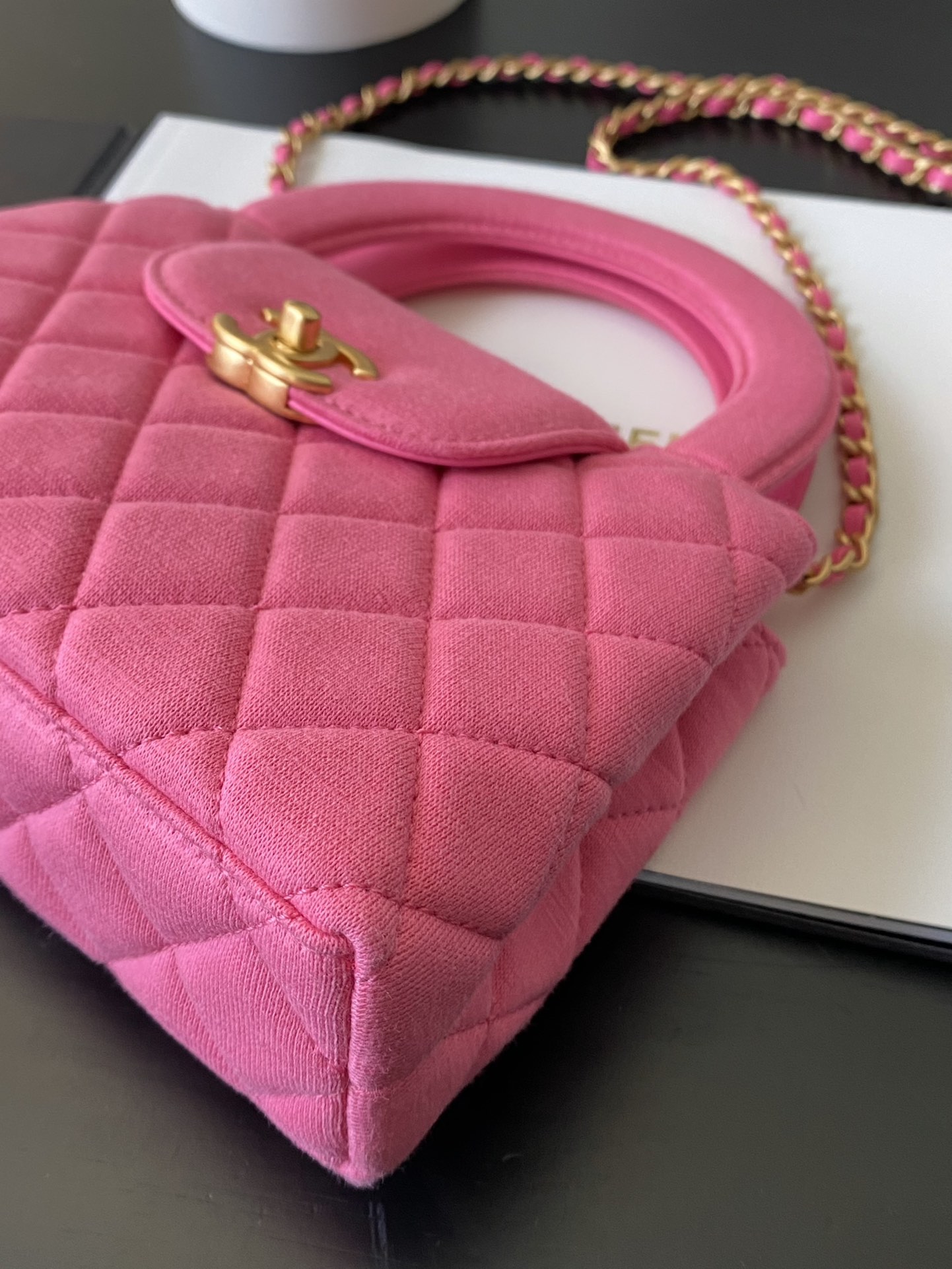 Ch@Nel Kelly Chain Bag-13*19*7CM