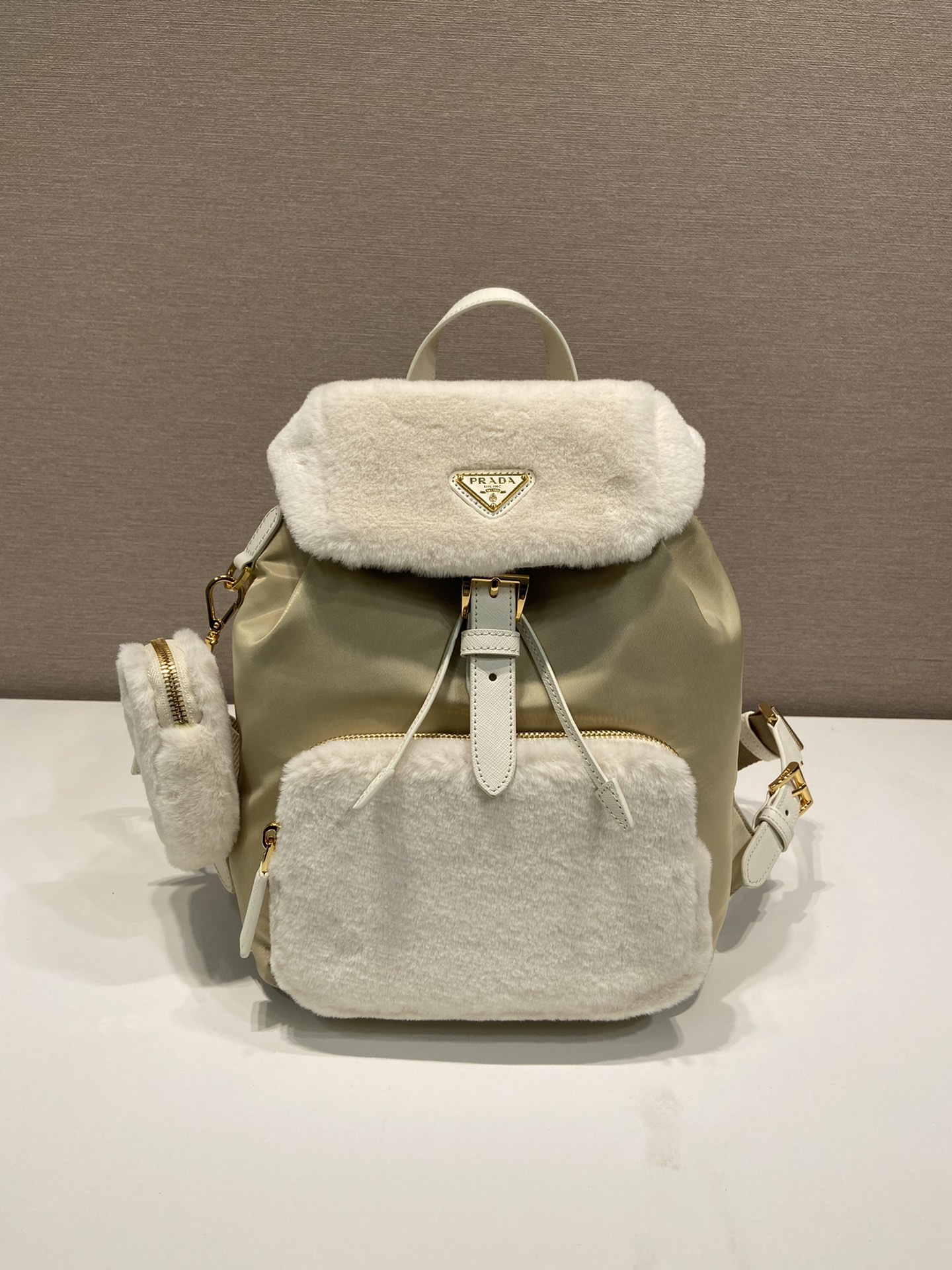 Pra*a backpack 1bz074 -20.5×25×11.5cm