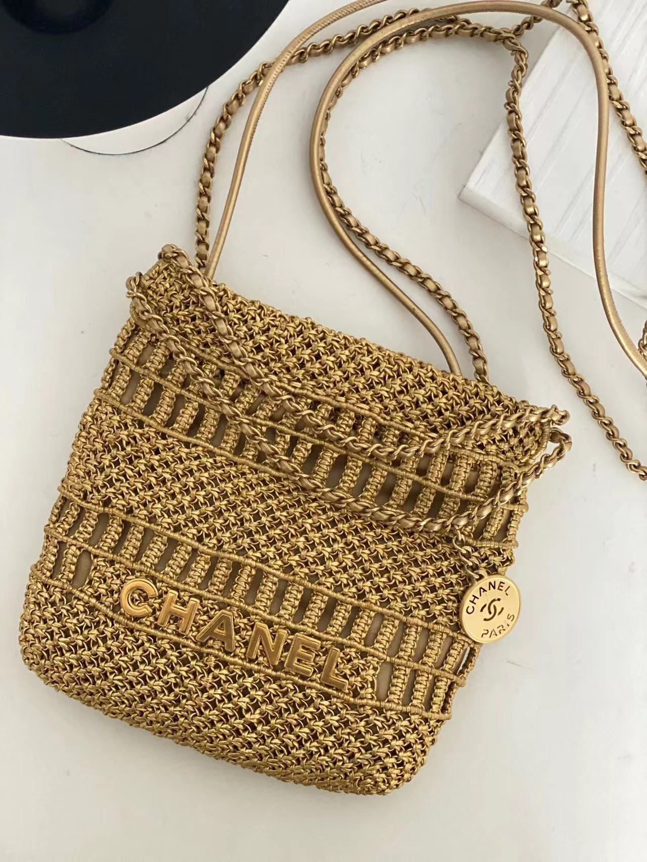 Ch@nel Mini 2024SS Handbags-23*18.5*6CM